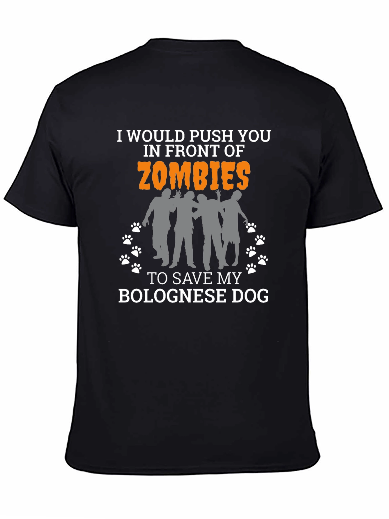 Zombie Bolognese Dog Lover T-Shirt