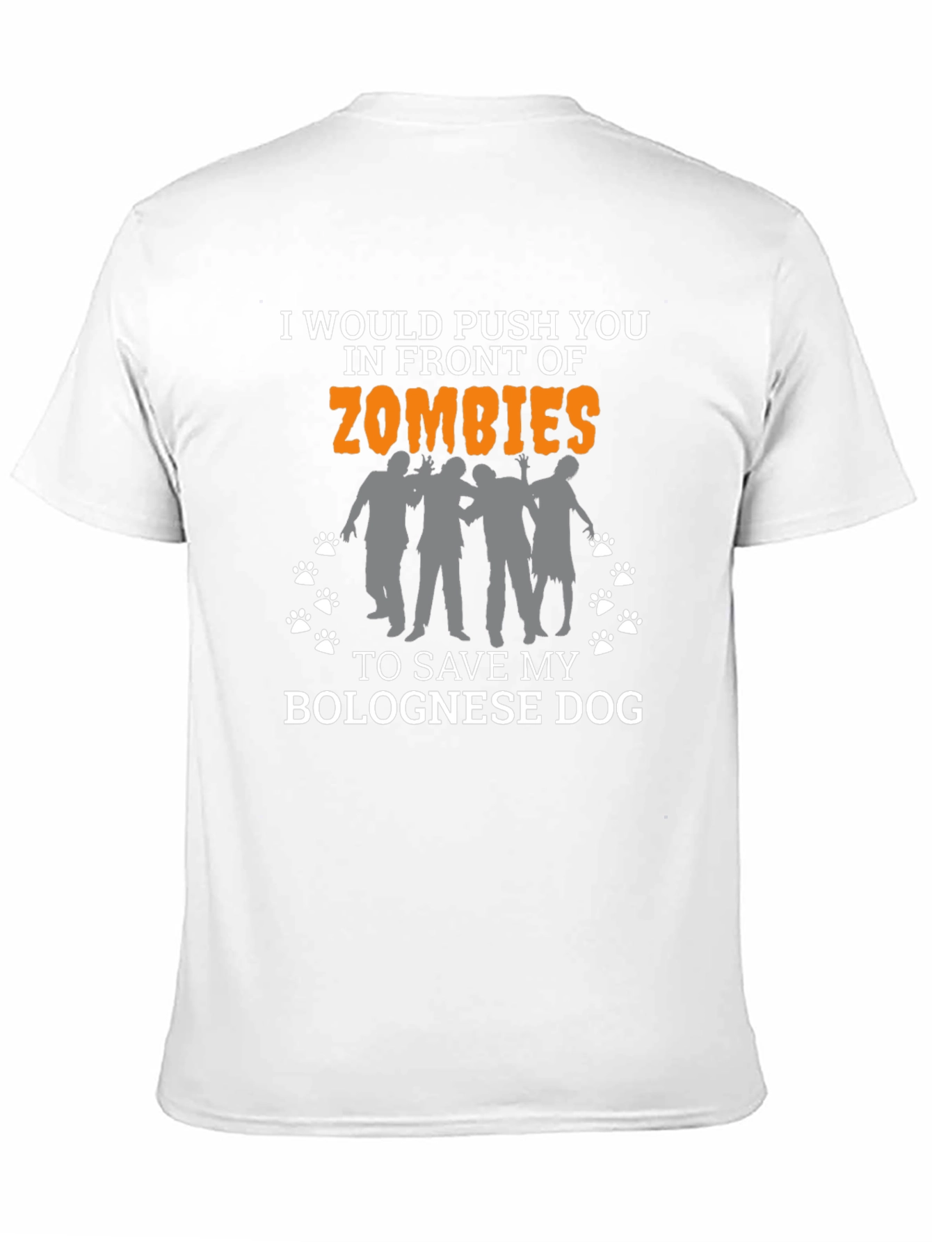 Zombie Bolognese Dog Lover T-Shirt