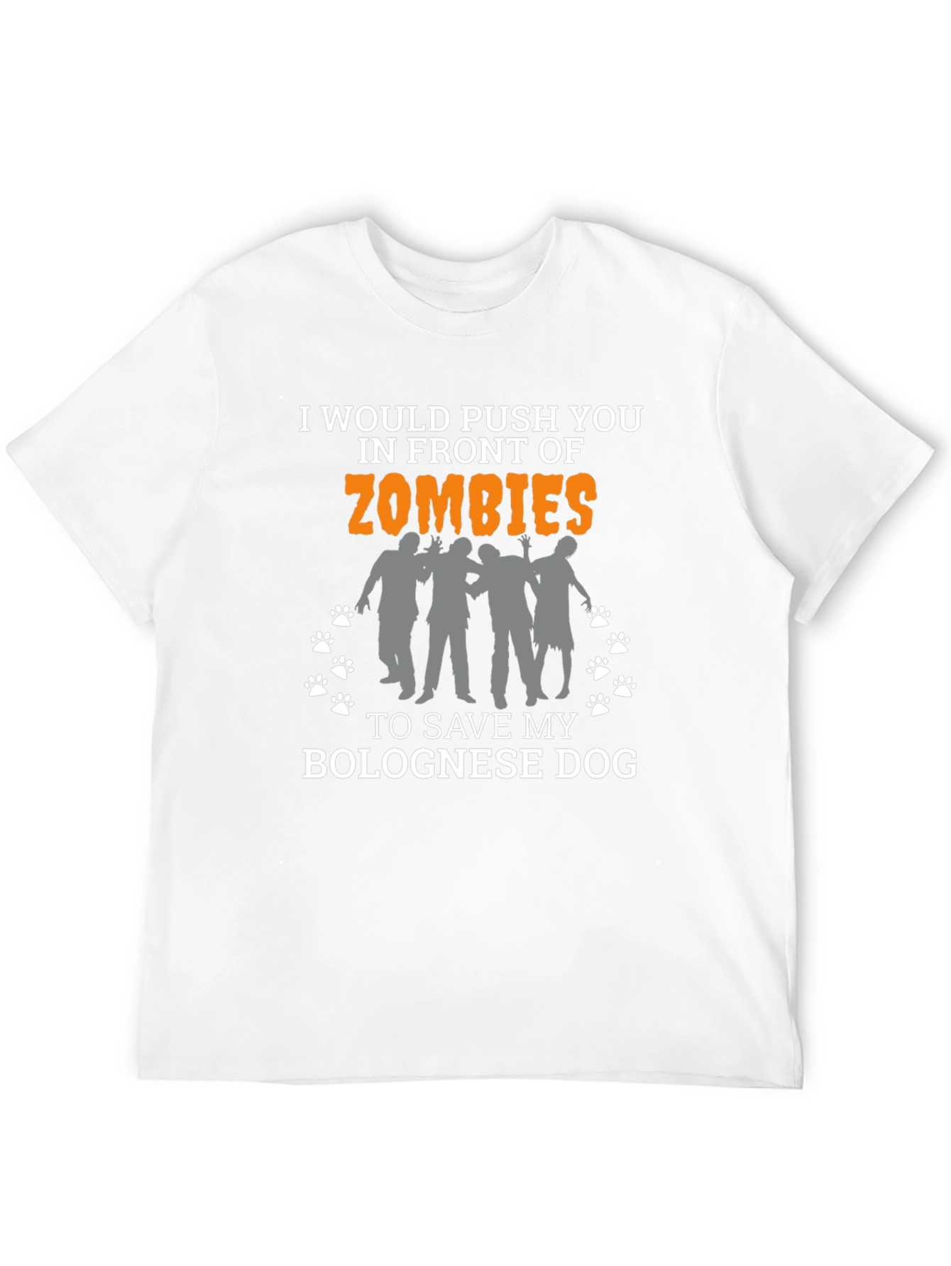 Zombie Bolognese Dog Lover T-Shirt