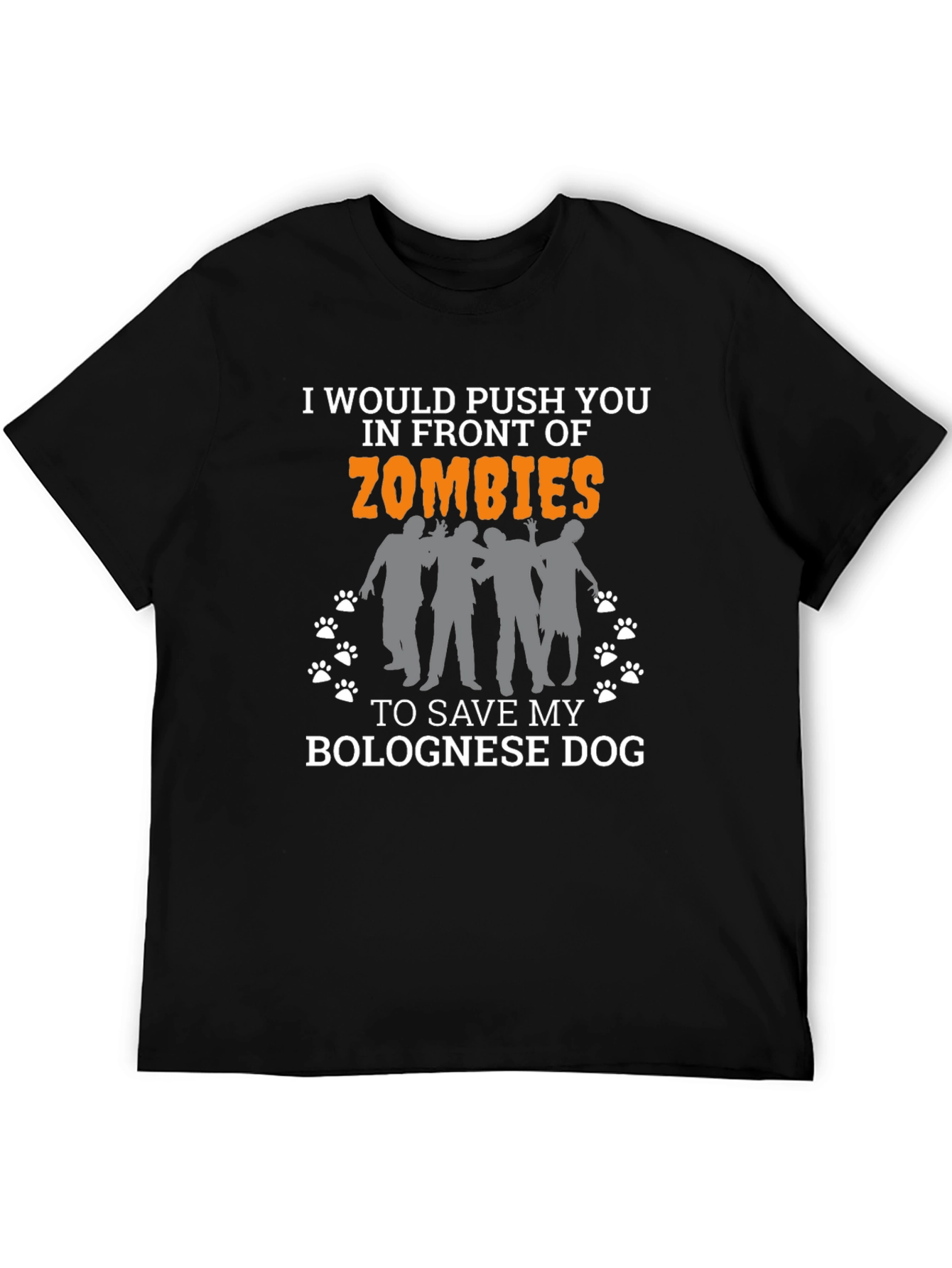 Zombie Bolognese Dog Lover T-Shirt