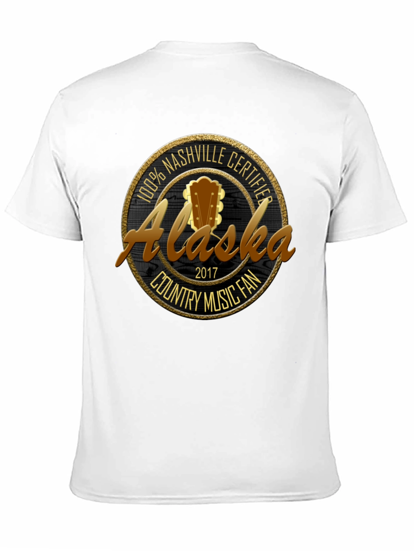 Nashville Certified Alaska Country Music Fan T-Shirt