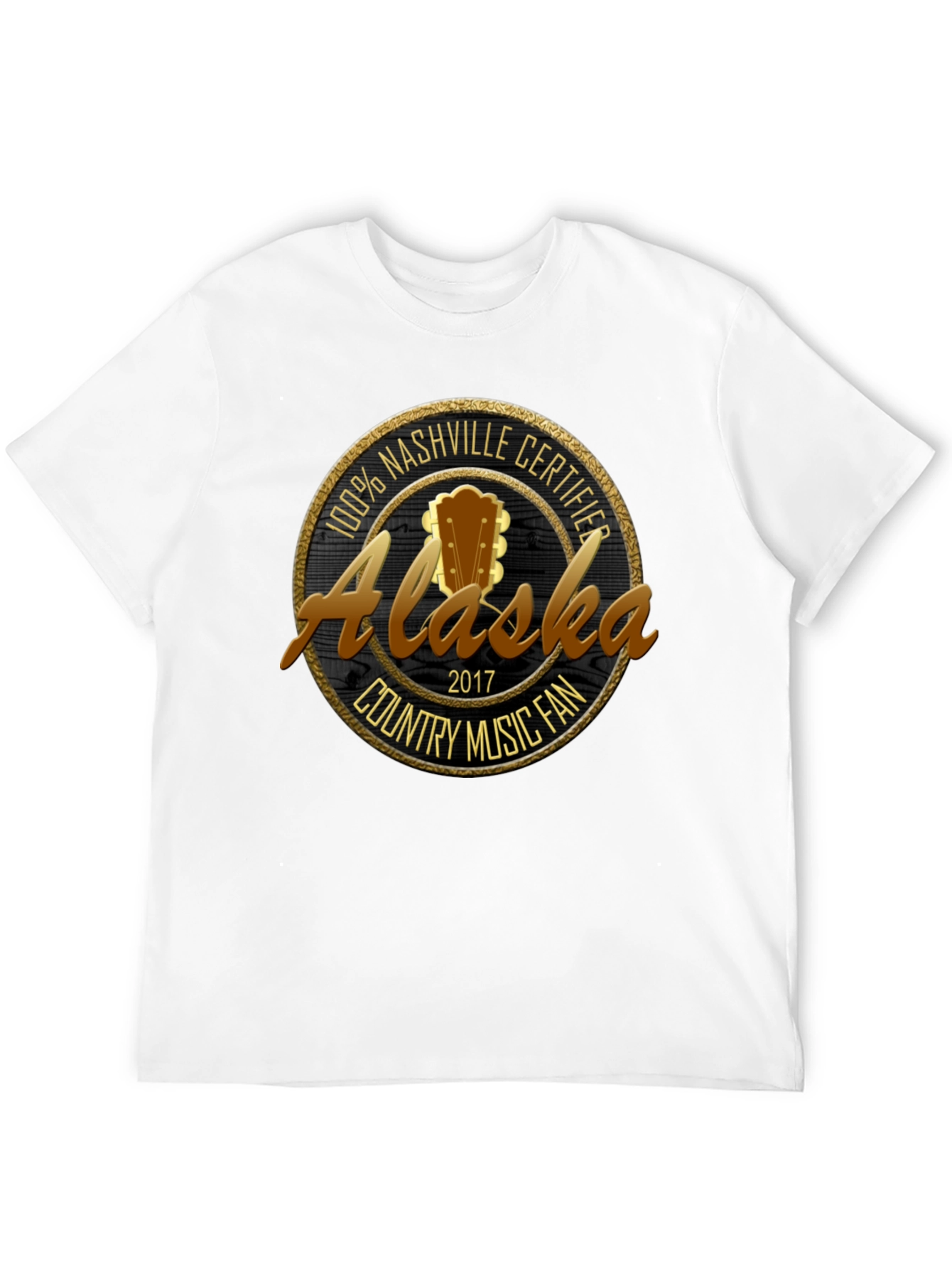 Nashville Certified Alaska Country Music Fan T-Shirt