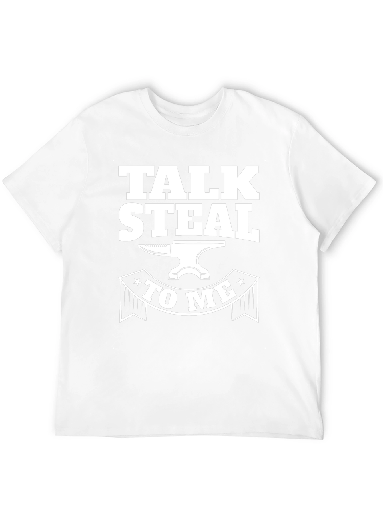 Talk Steal To Me Black T-Shirt