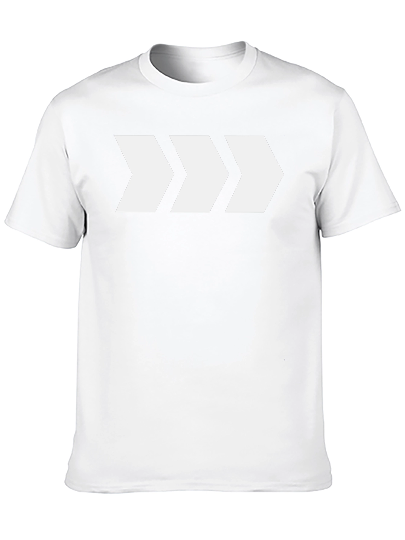 Modern Arrow Graphic Tee - Black Cotton