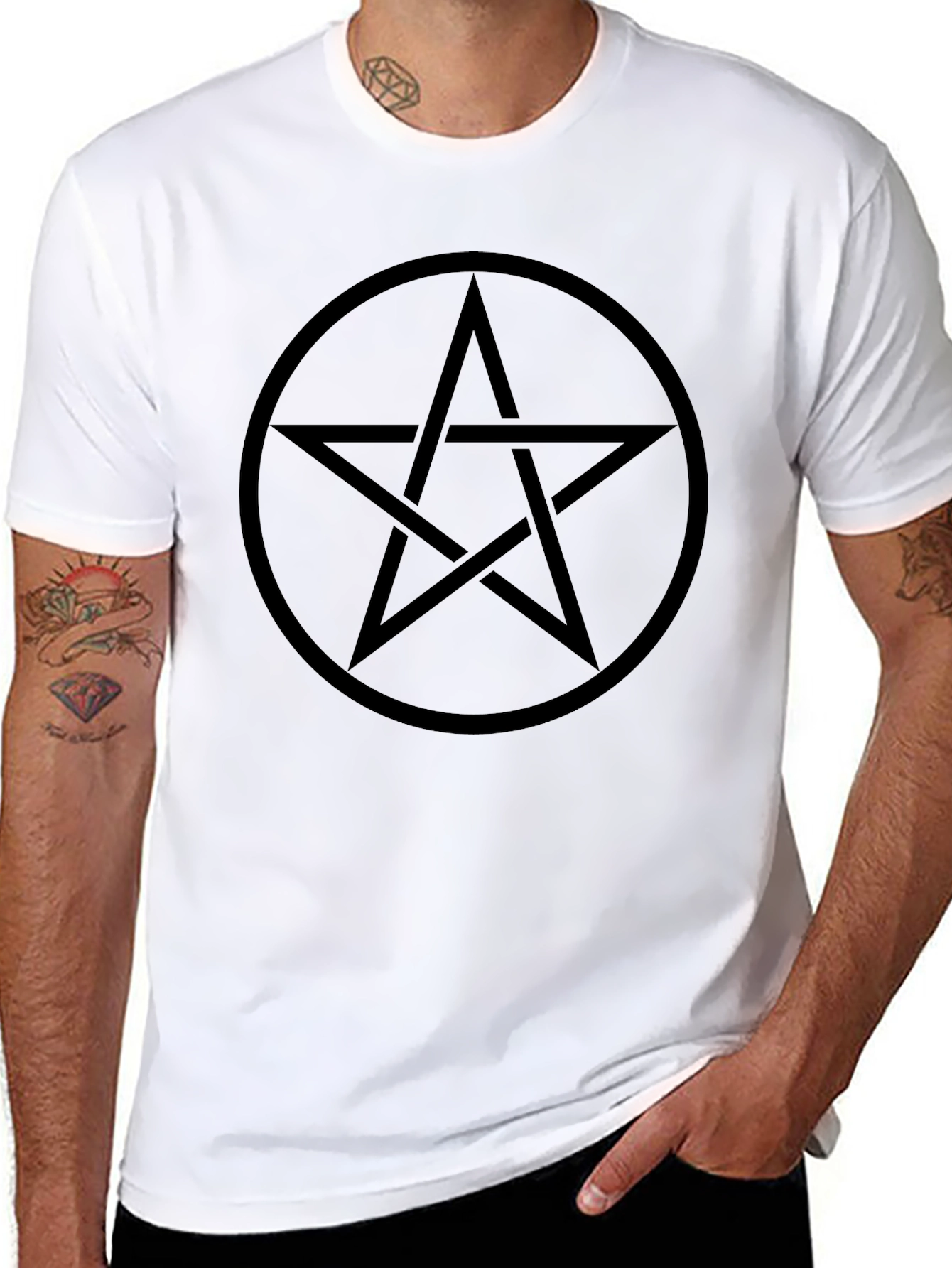 Black Pentagram T-Shirt
