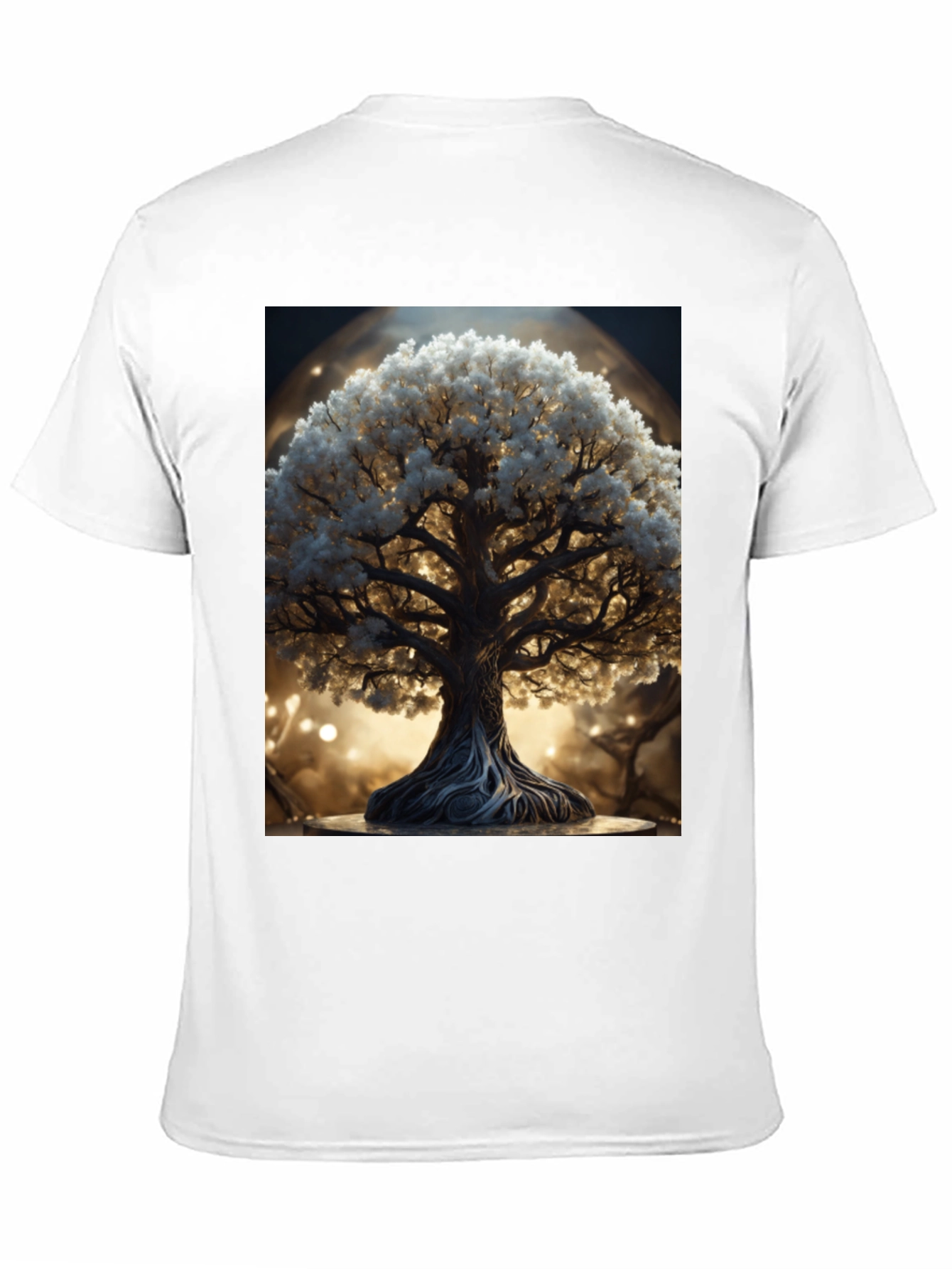 Enchanted Tree Graphic Tee - Black