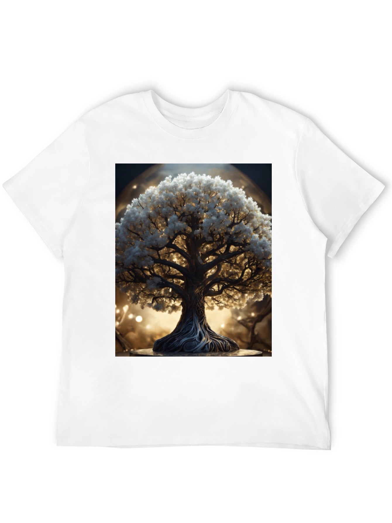 Enchanted Tree Graphic Tee - Black