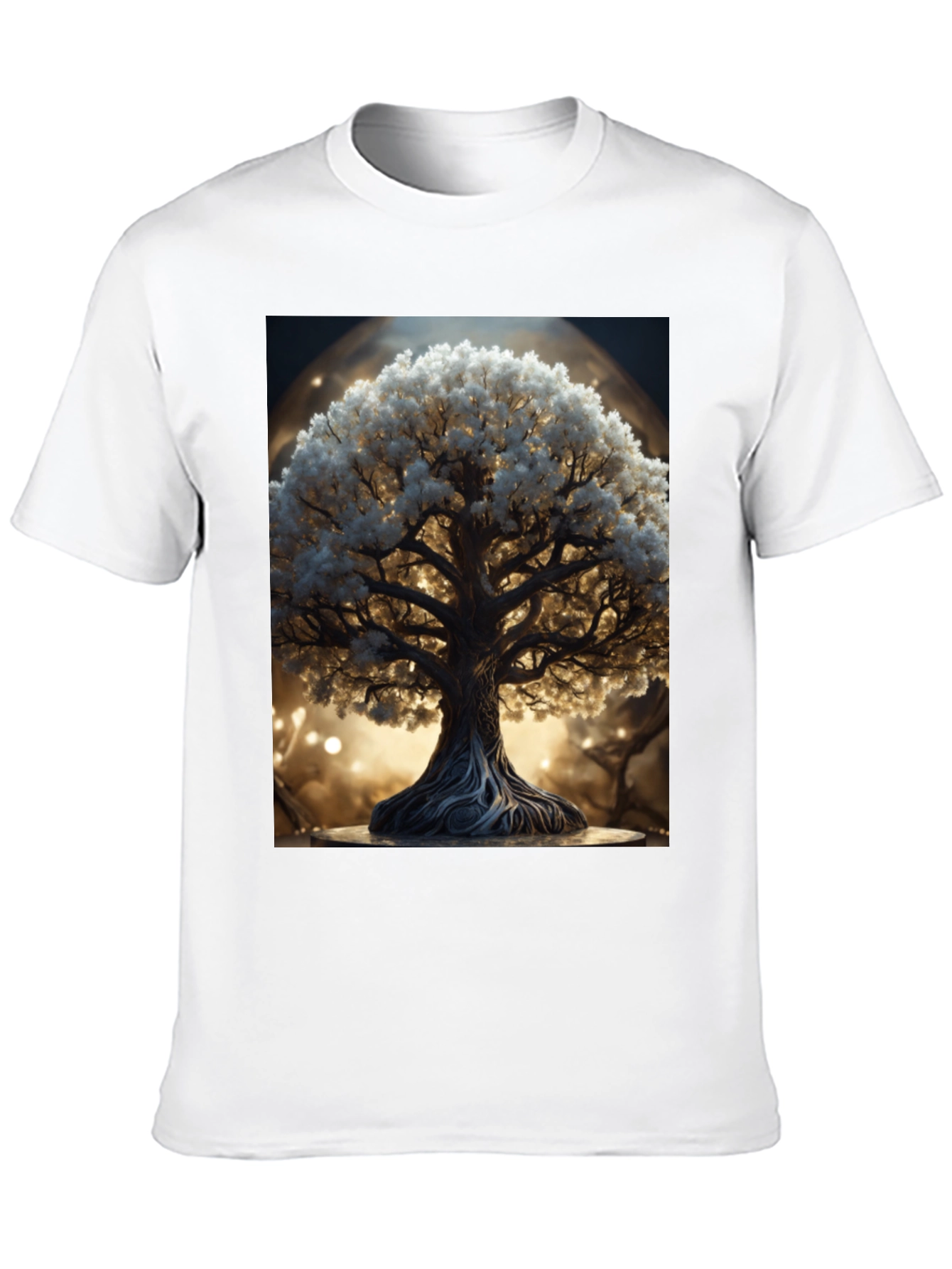 Enchanted Tree Graphic Tee - Black