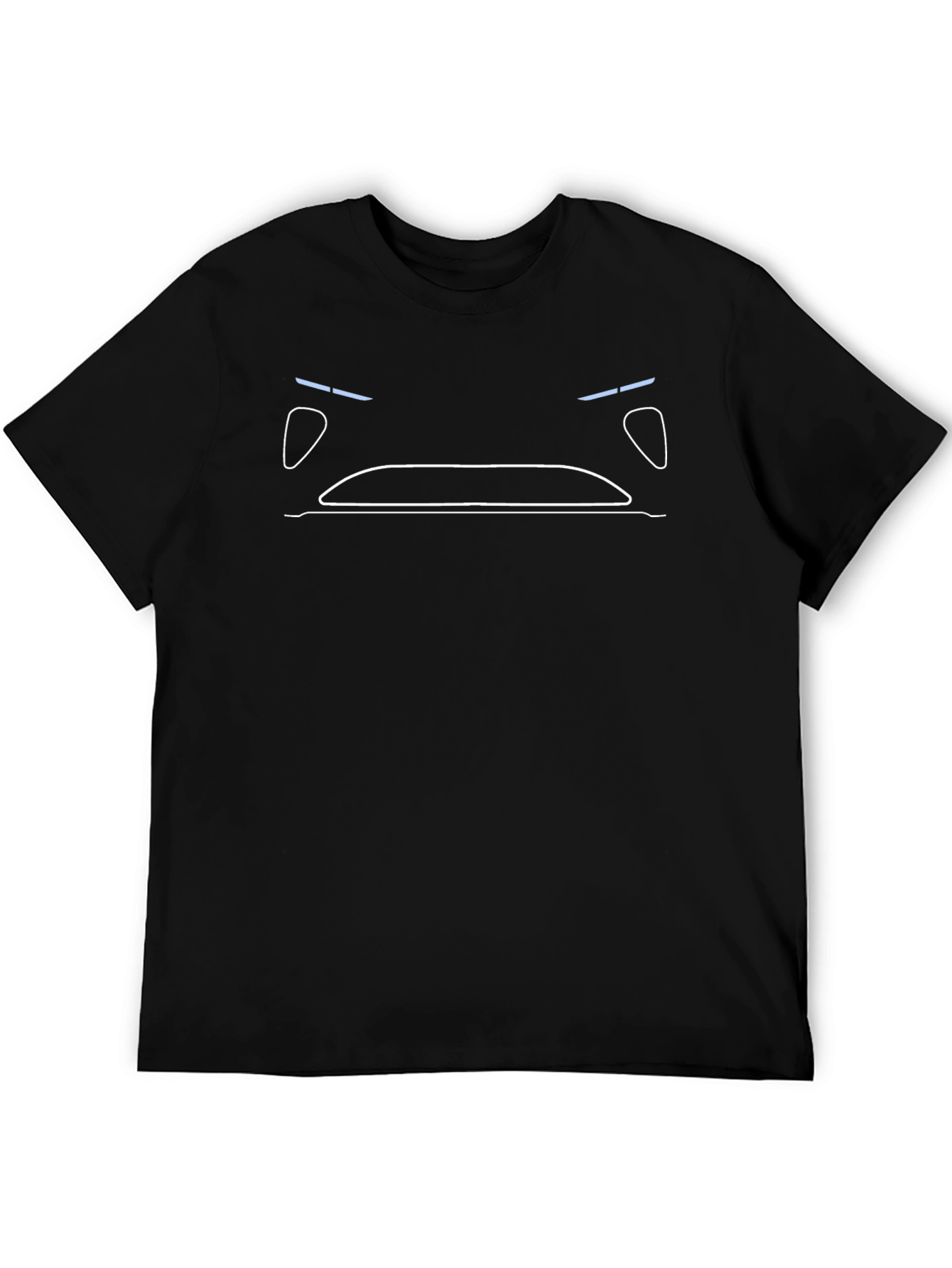 Minimalist Car Line Art T-Shirt