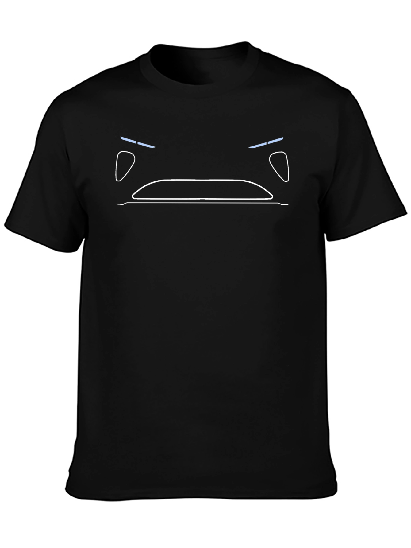 Minimalist Car Line Art T-Shirt