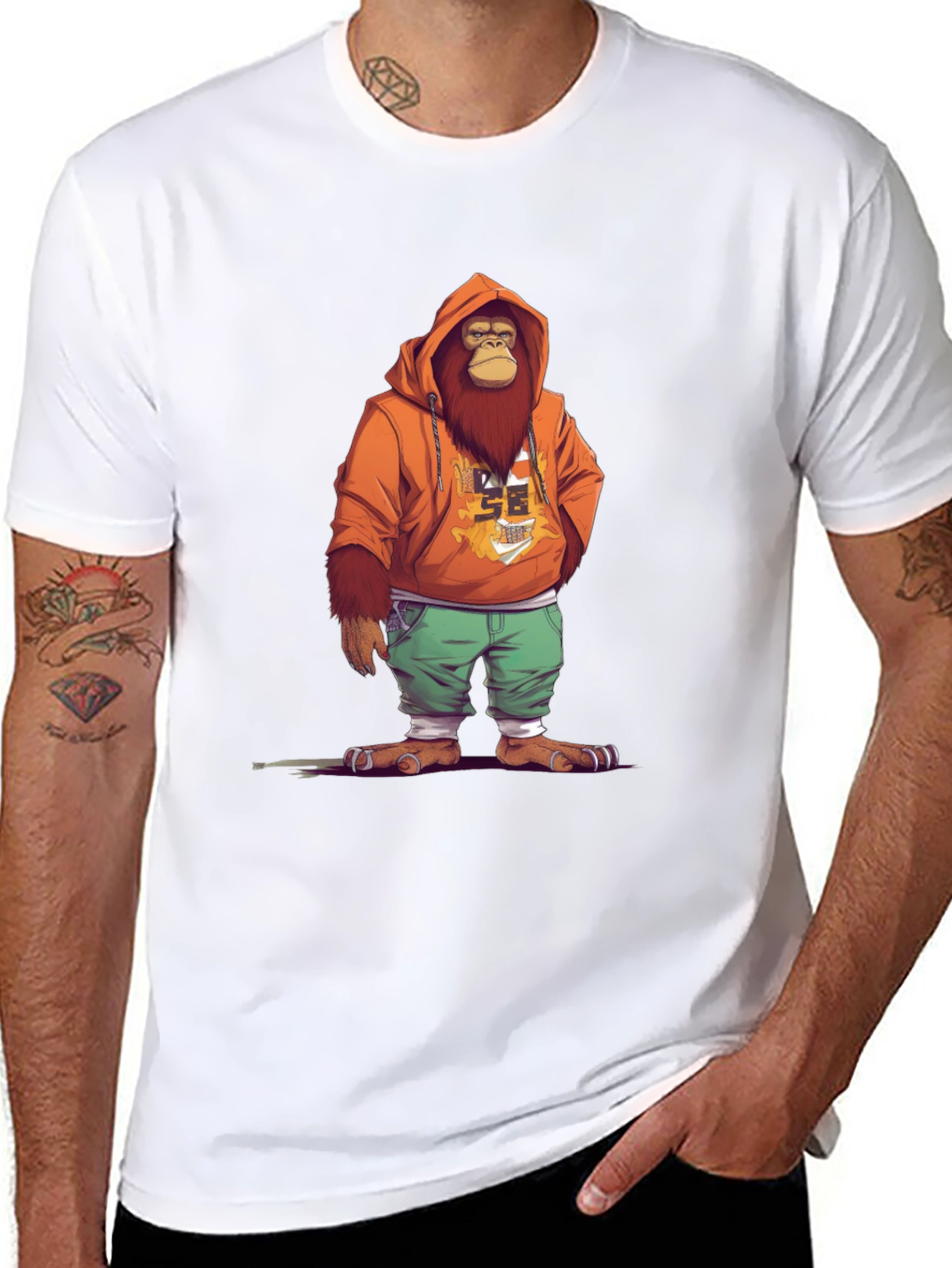 Cool Ape Graphic T-Shirt - Streetwear Style