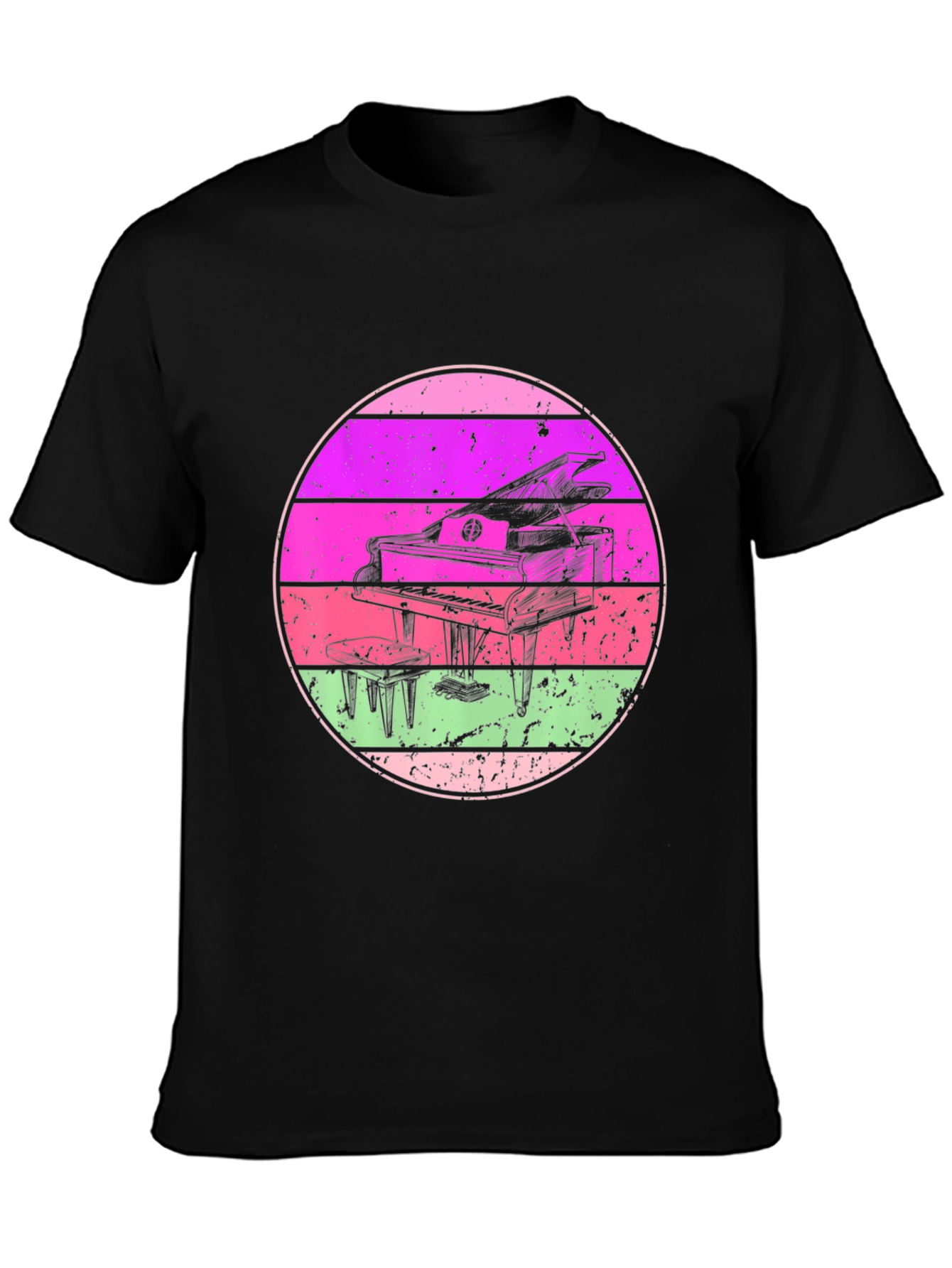 Retro Piano T-Shirt