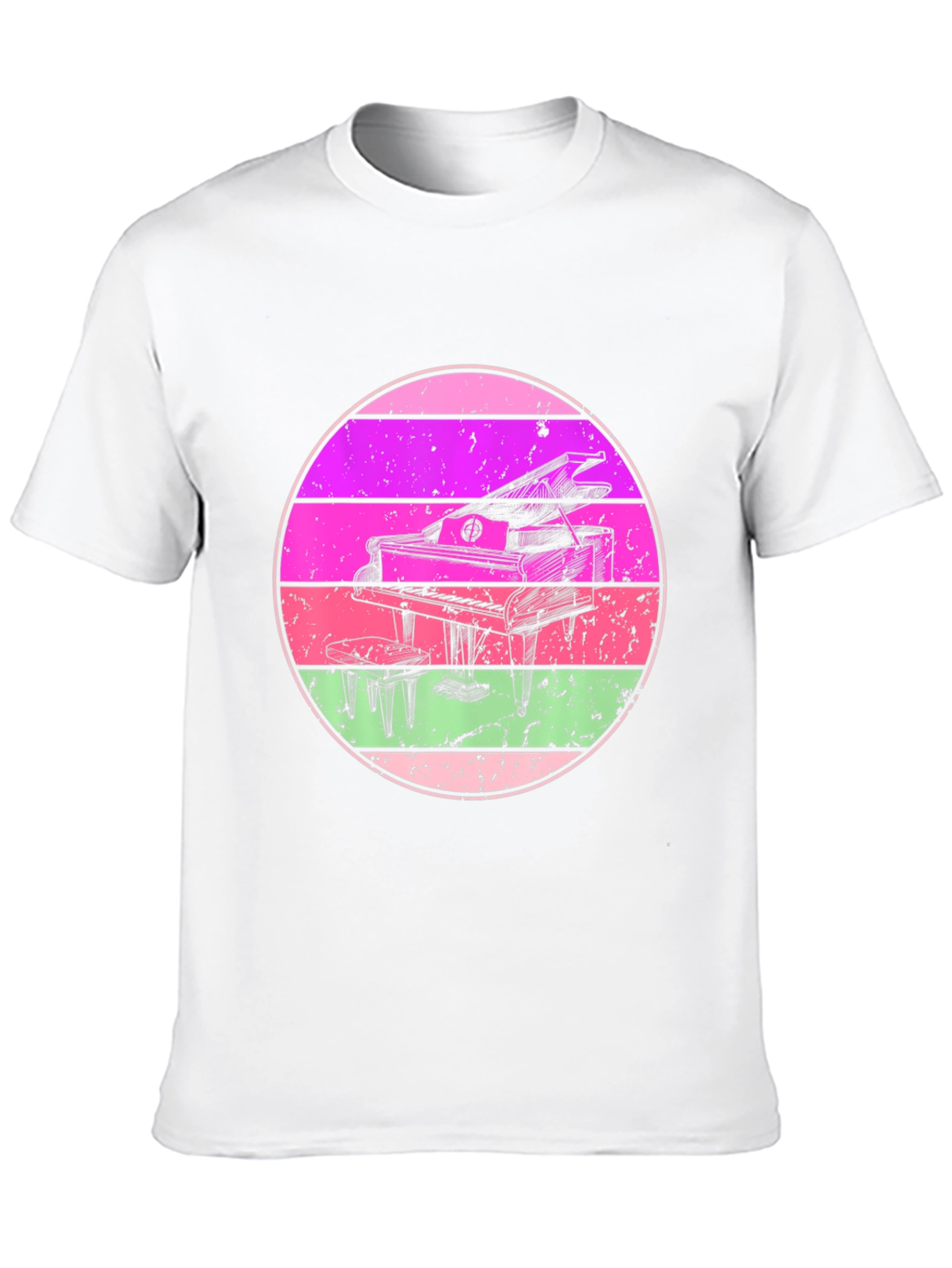 Retro Piano T-Shirt