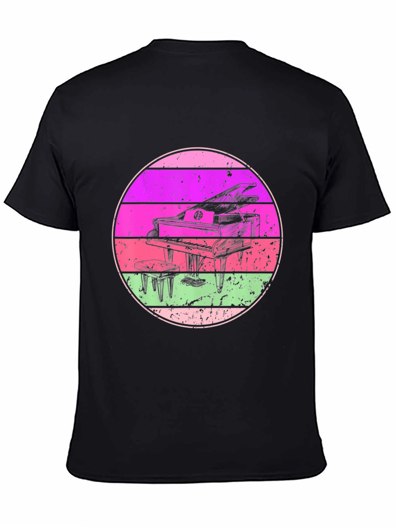 Retro Piano T-Shirt