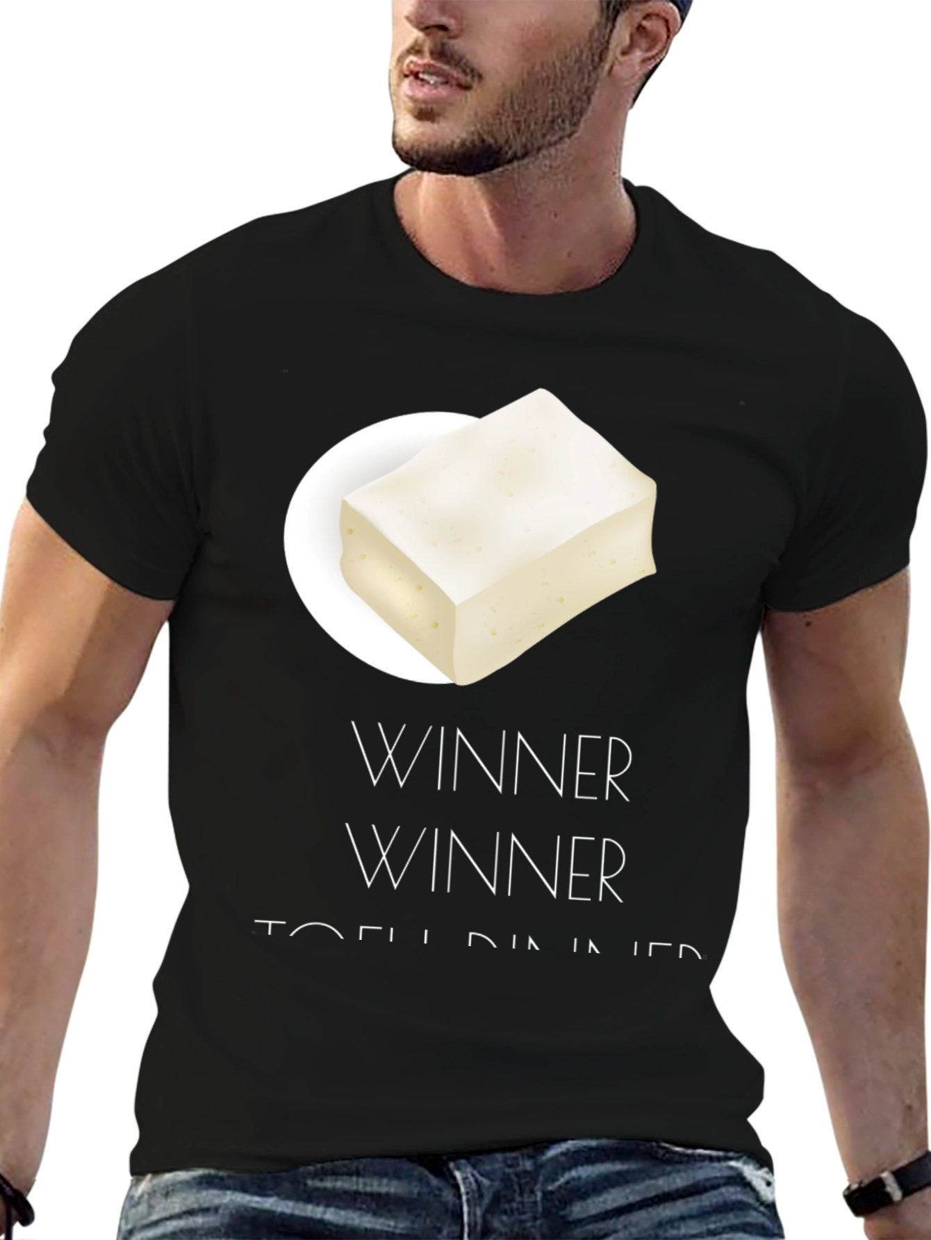 Winner Tofu Dinner Graphic T-Shirt