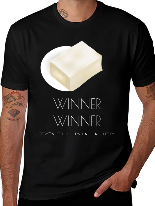 Winner Tofu Dinner Graphic T-Shirt