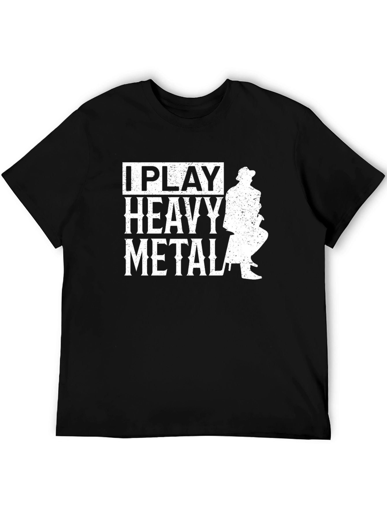 I Play Heavy Metal Graphic T-Shirt