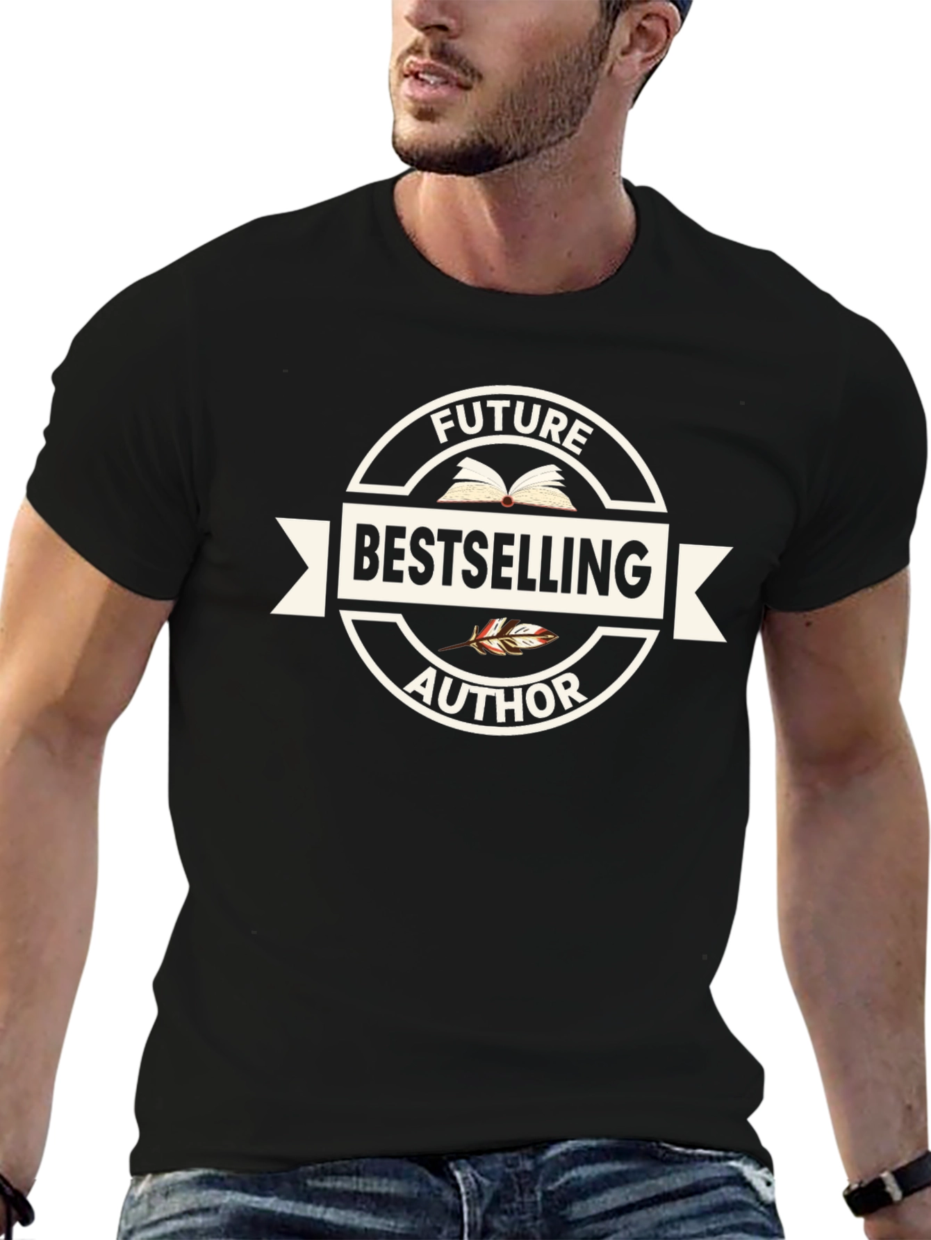 Future Bestselling Author Graphic T-Shirt