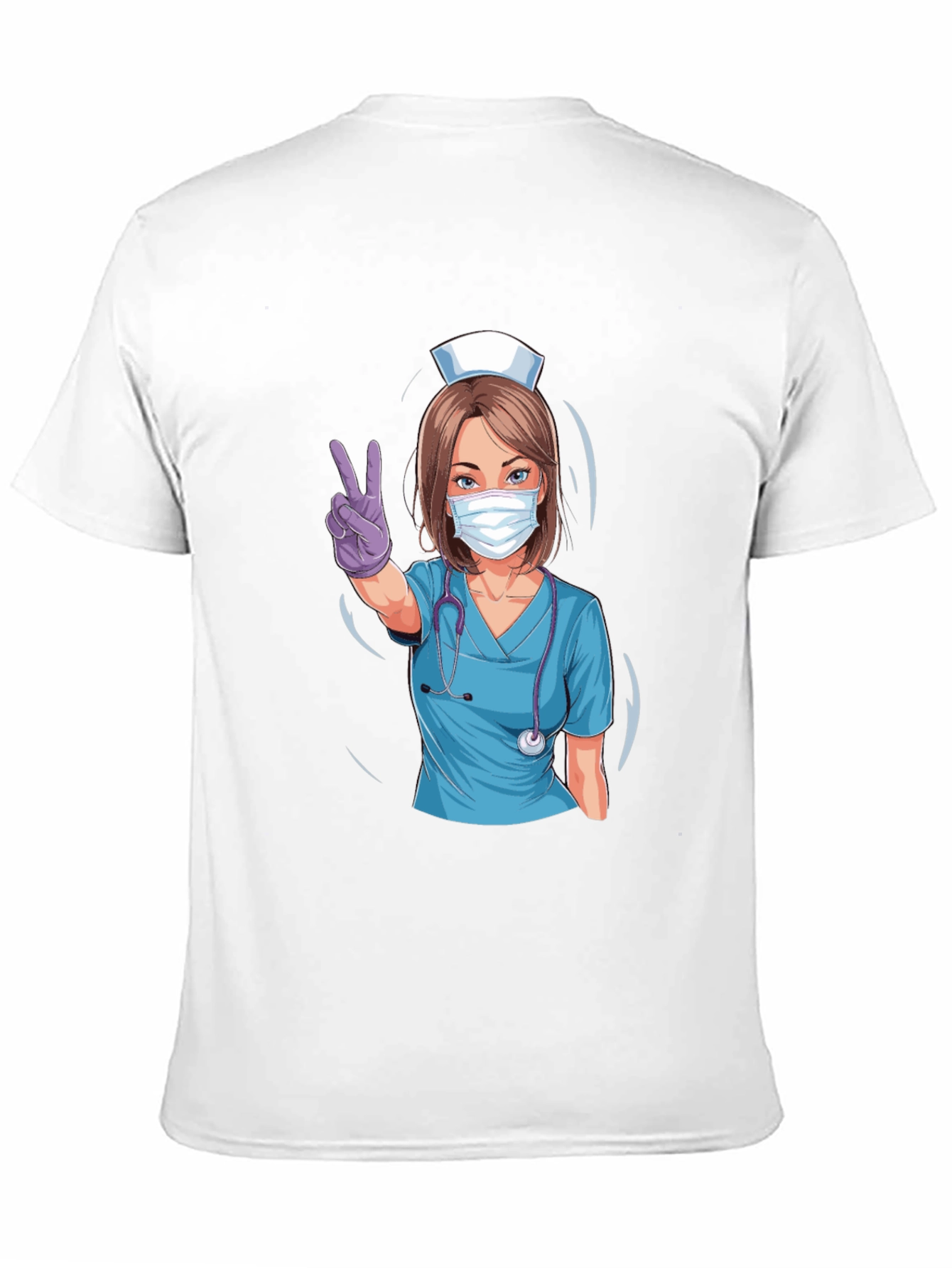 Nurse Graphic T-Shirt - Stylish Medical Apparel