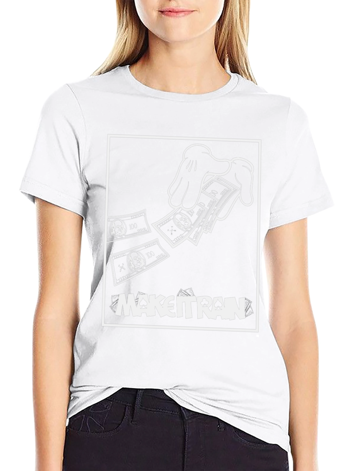 Make It Rain T-Shirt - Black Graphic Tee