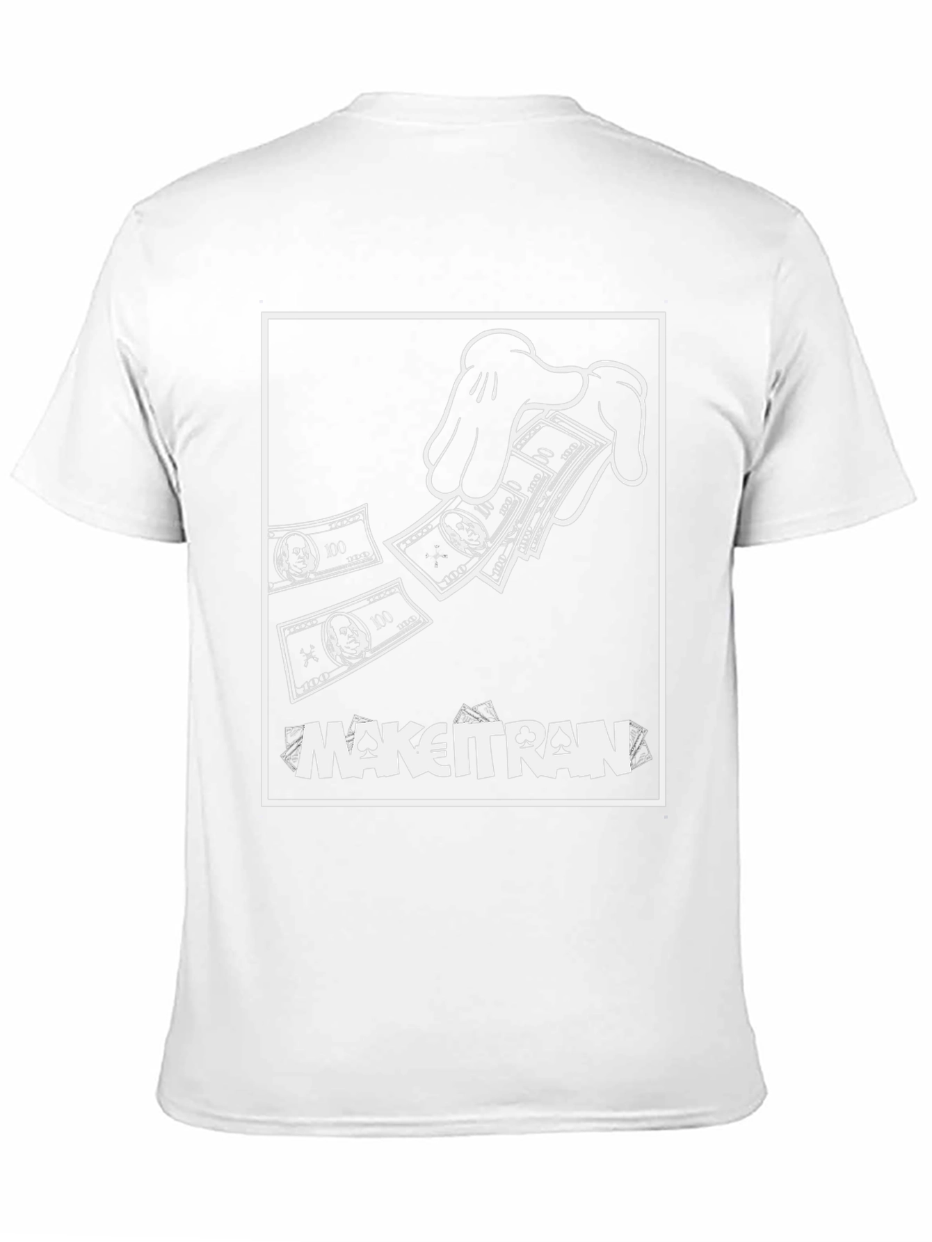 Make It Rain T-Shirt - Black Graphic Tee