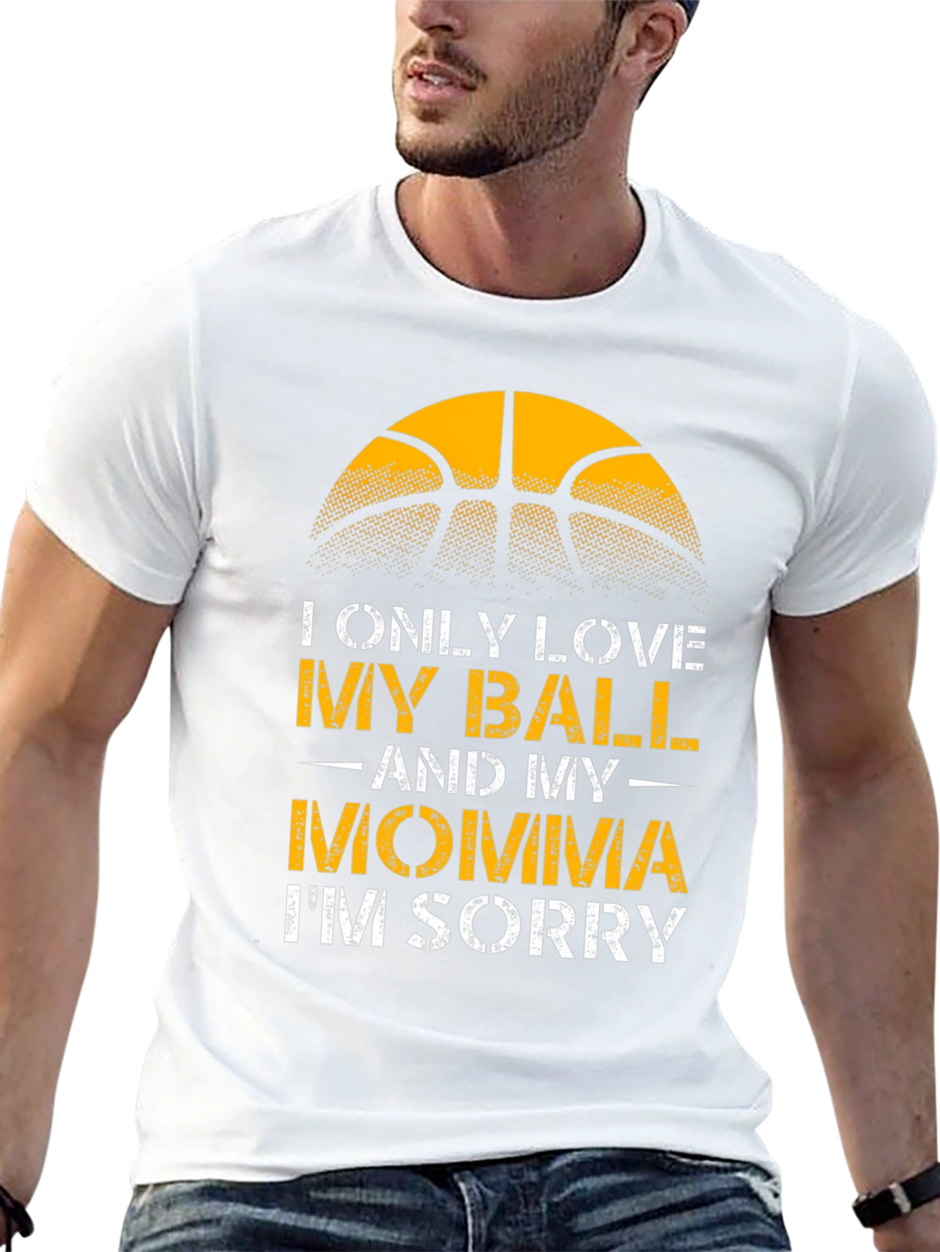 I Only Love My Ball and My Momma T-Shirt