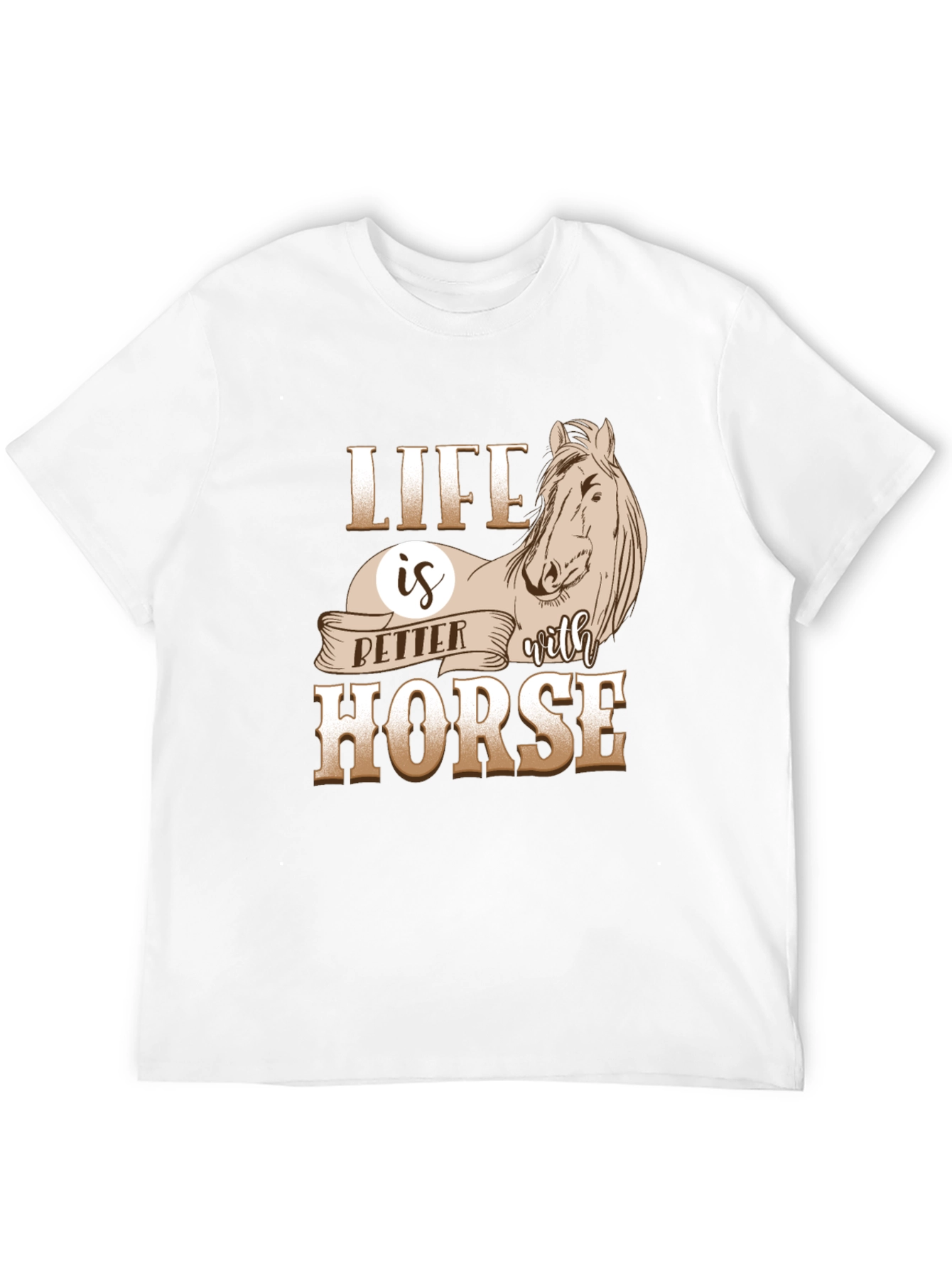 Life is Better with Horse Graphic Tee