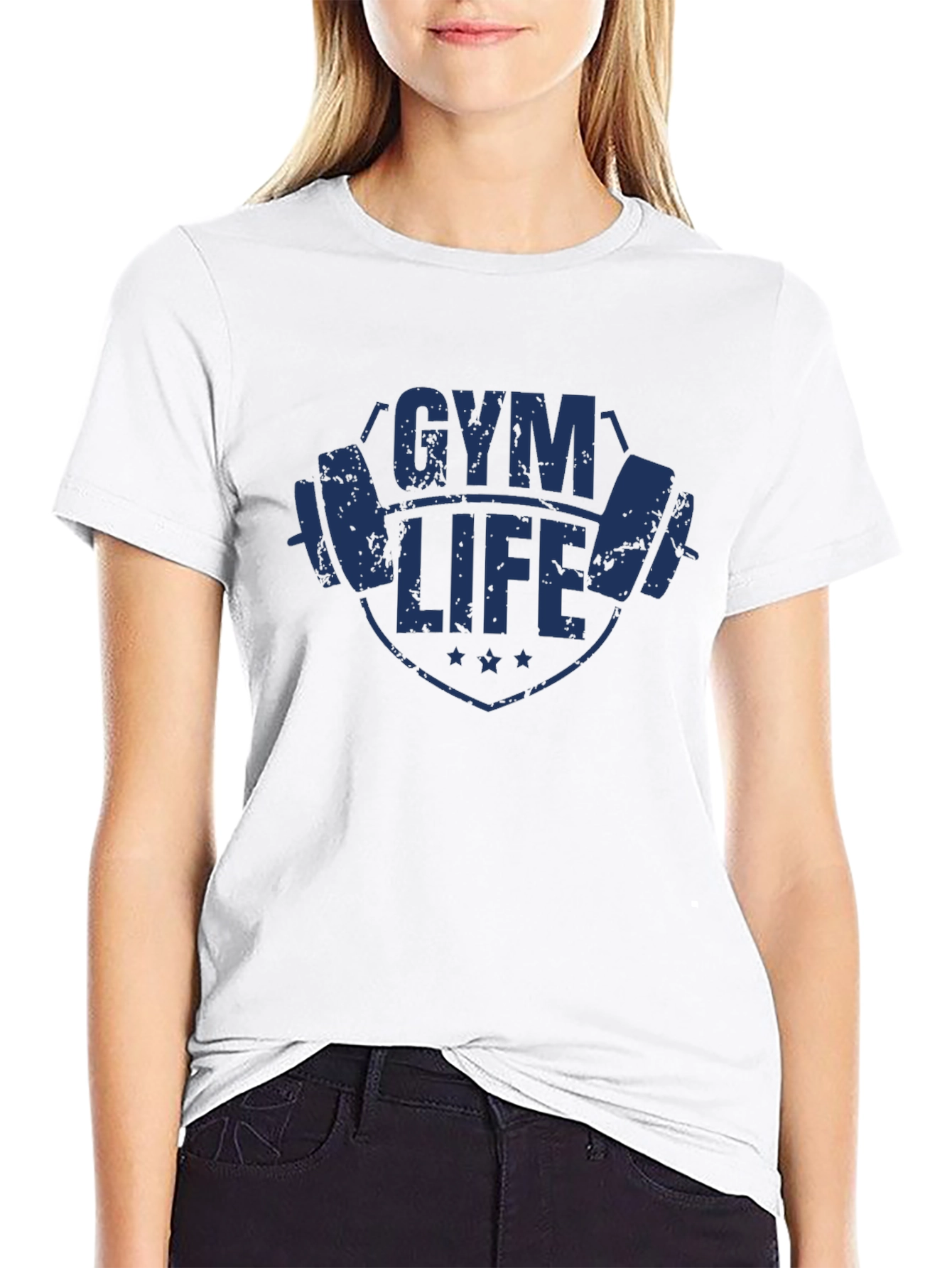 Gym Life Graphic T-Shirt