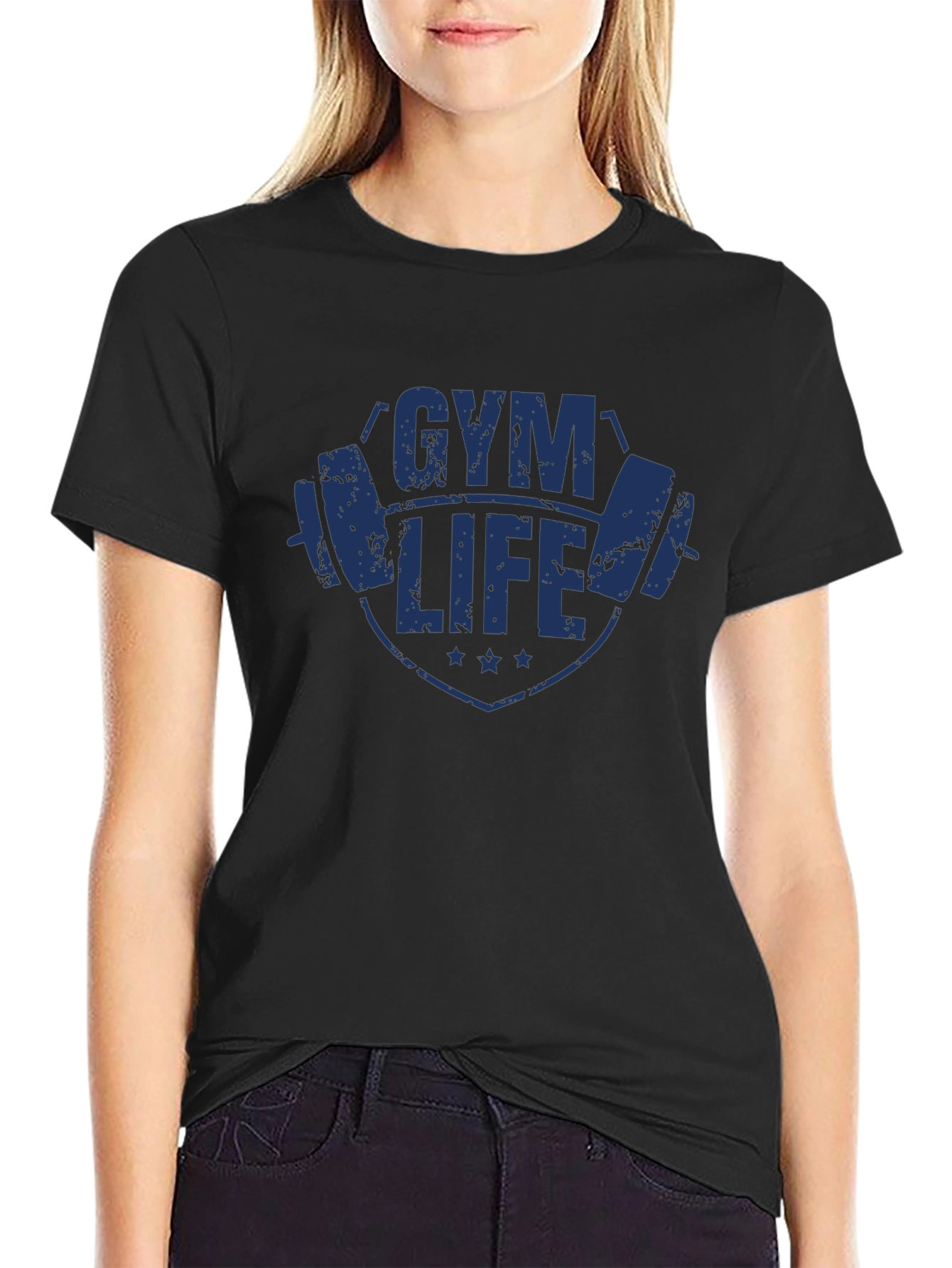 Gym Life Graphic T-Shirt