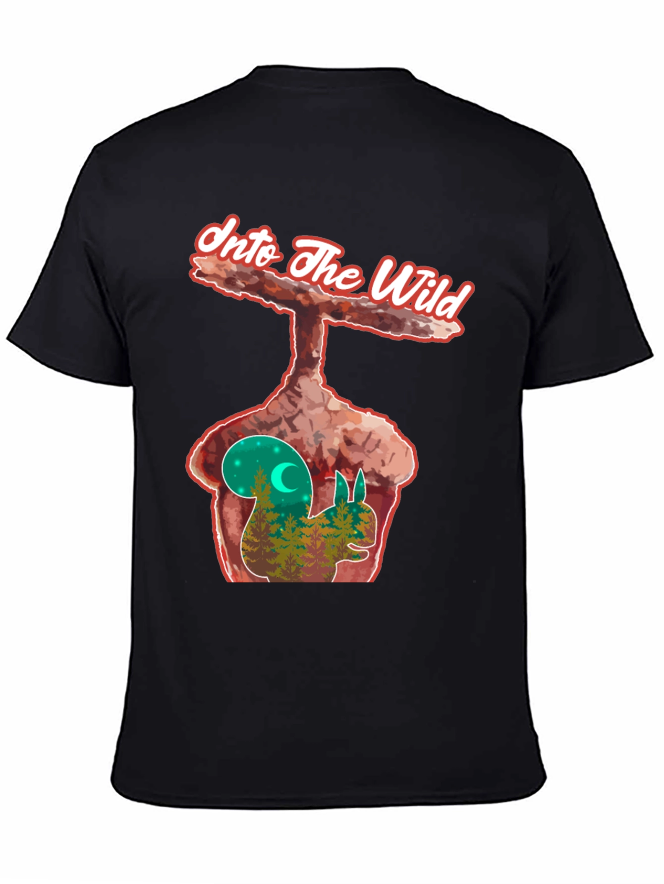 Into the Wild Squirrel Graphic Tee