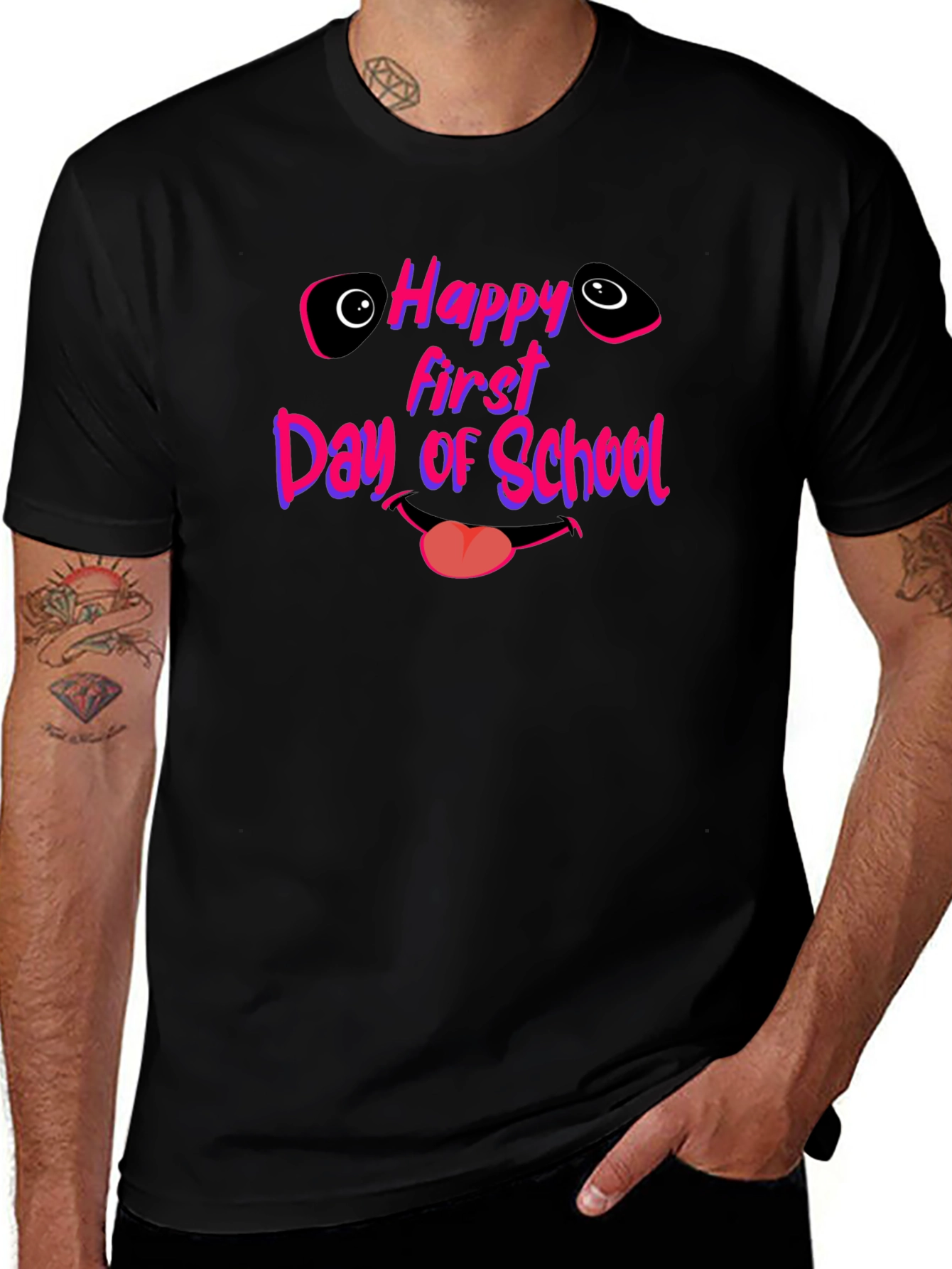 Happy First Day of School Graphic Tee