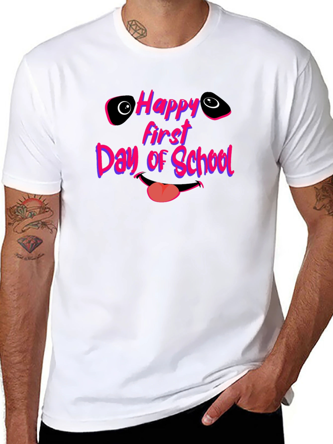 Happy First Day of School Graphic Tee