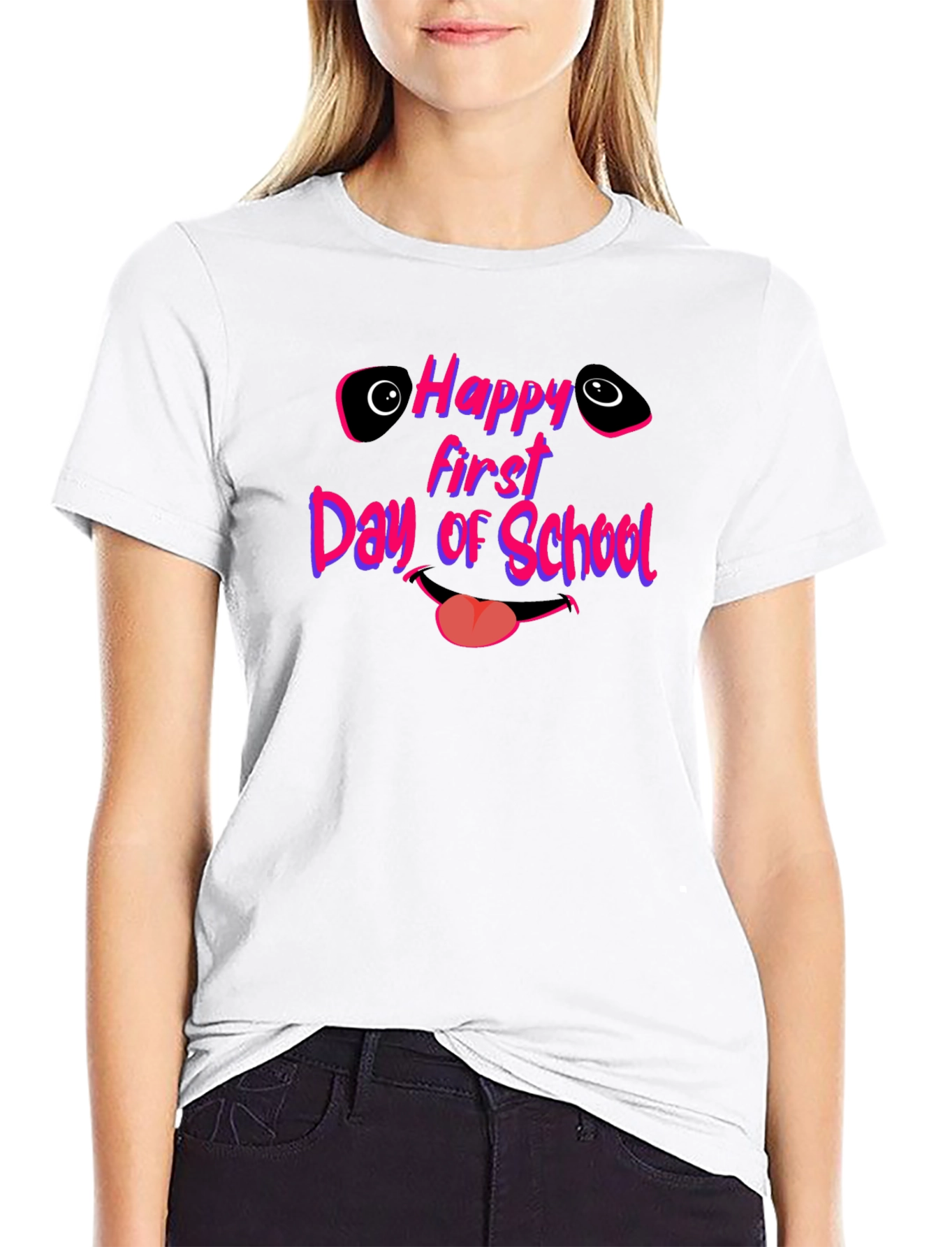 Happy First Day of School Graphic Tee