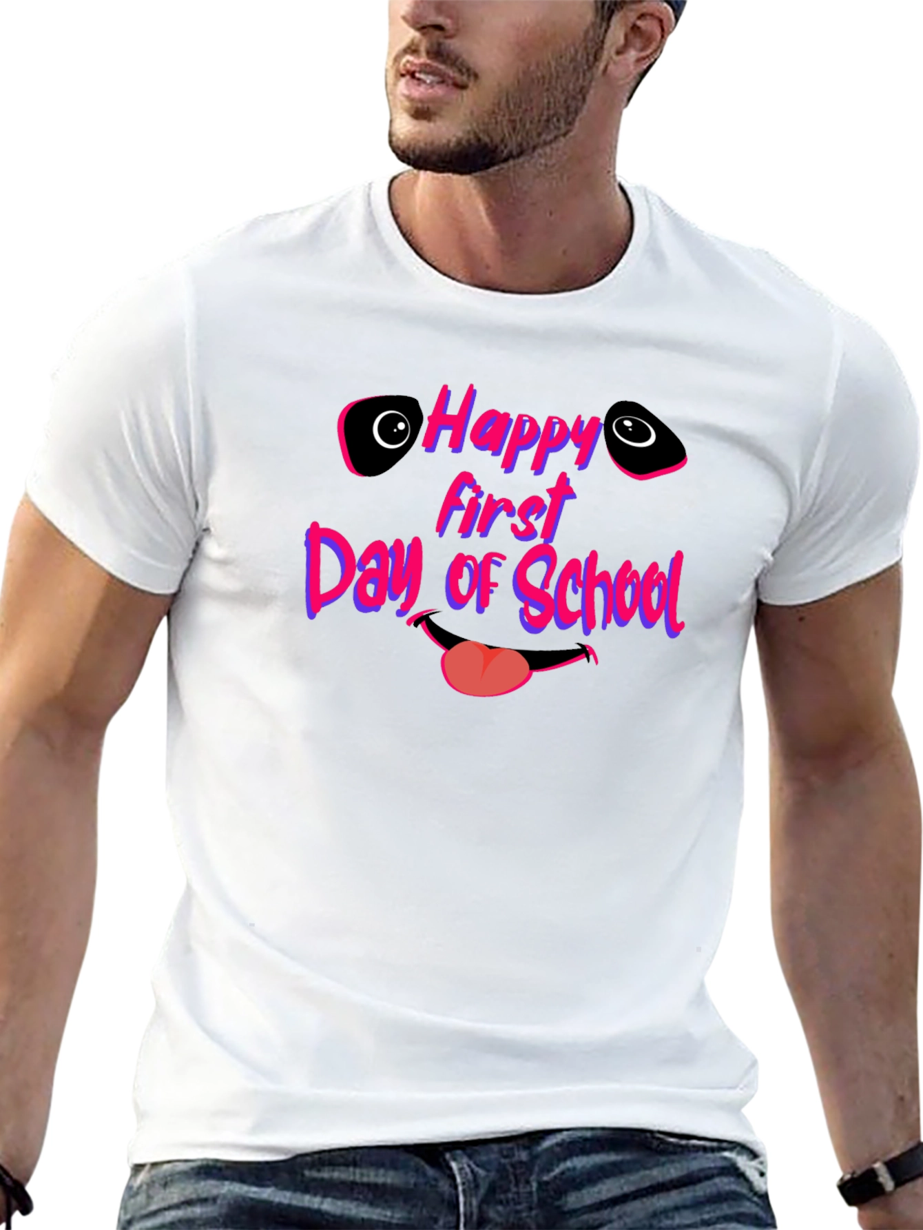 Happy First Day of School Graphic Tee