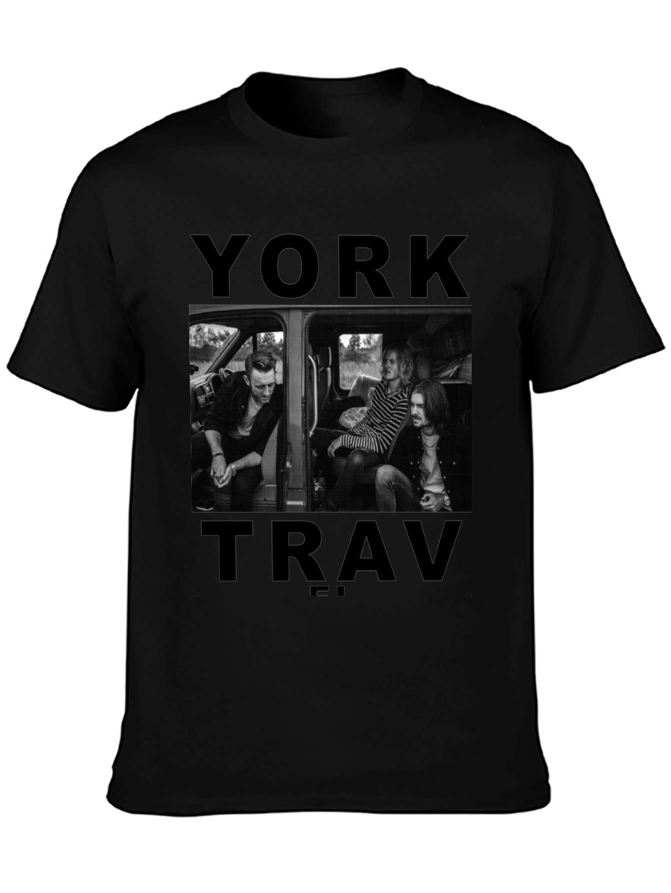 York Trav T-Shirt: Stylish Band Tee