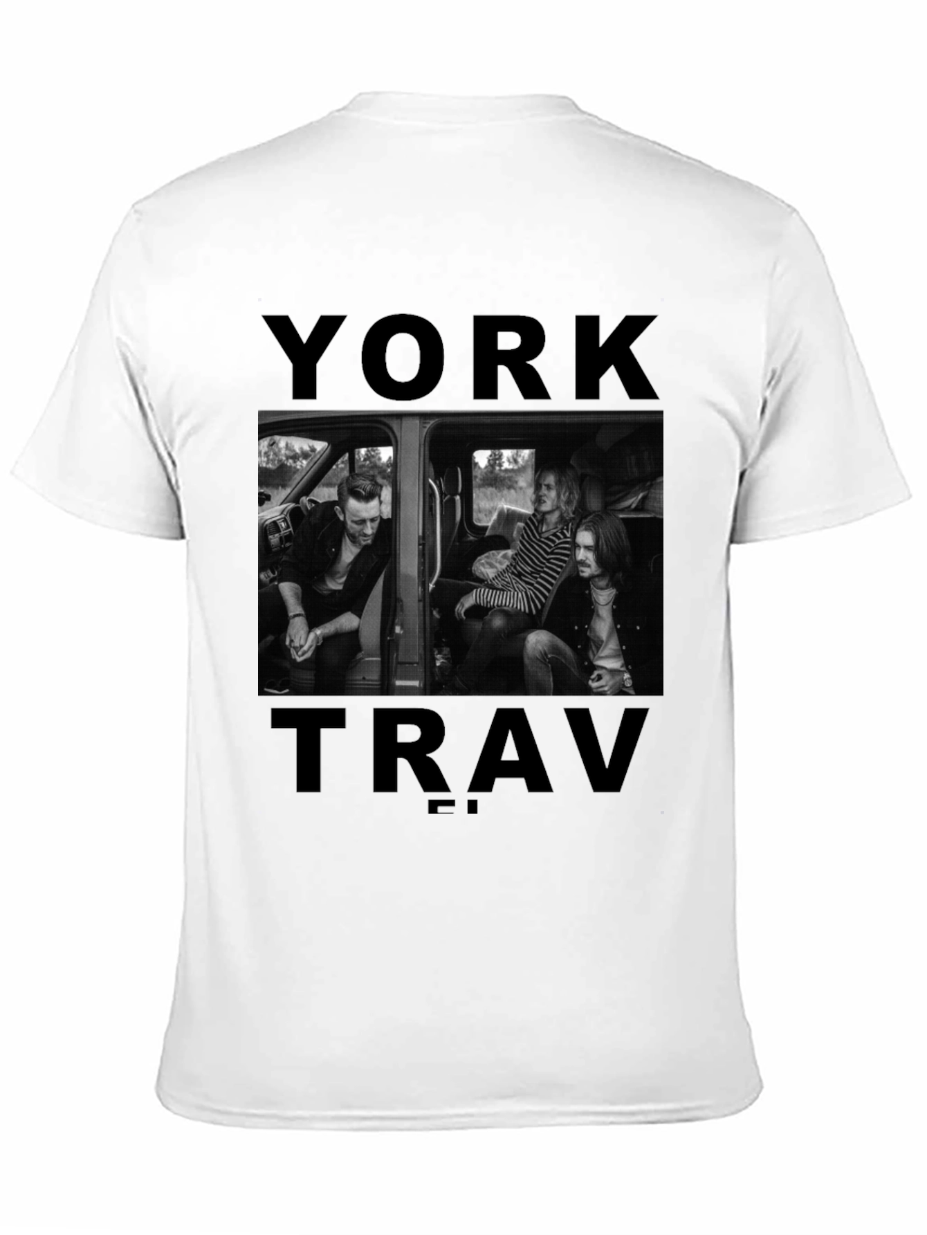 York Trav T-Shirt: Stylish Band Tee
