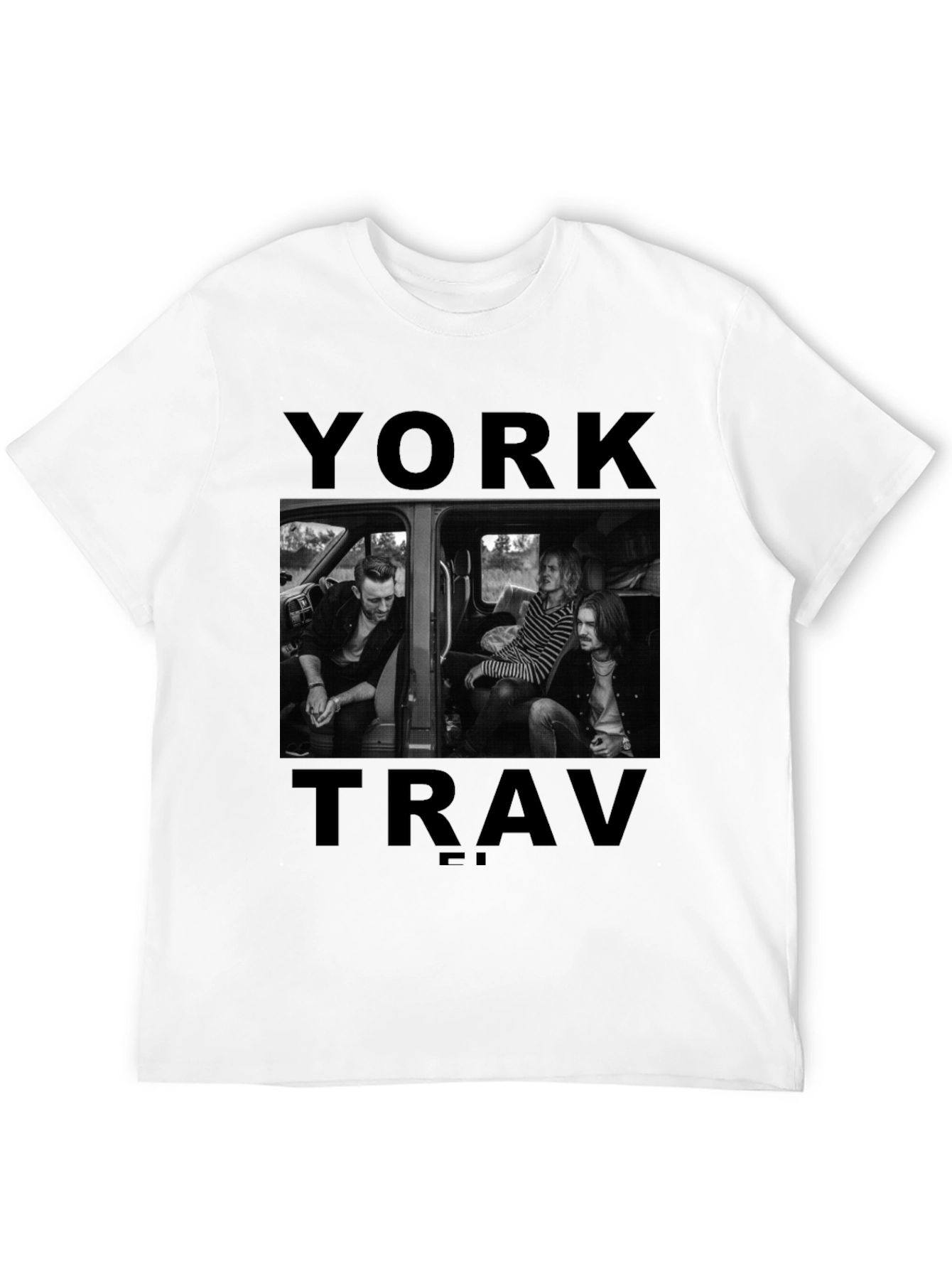 York Trav T-Shirt: Stylish Band Tee