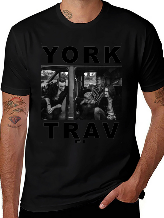 York Trav T-Shirt: Stylish Band Tee