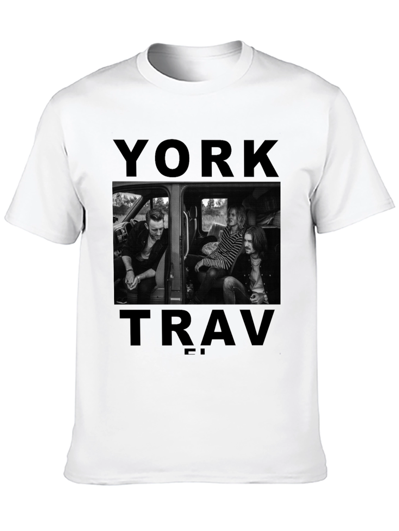York Trav T-Shirt: Stylish Band Tee