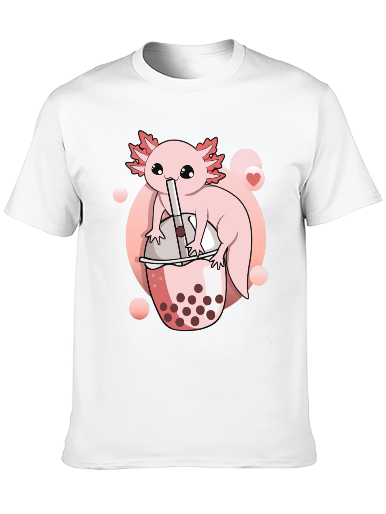 Axolotl Boba Tea Graphic Tee