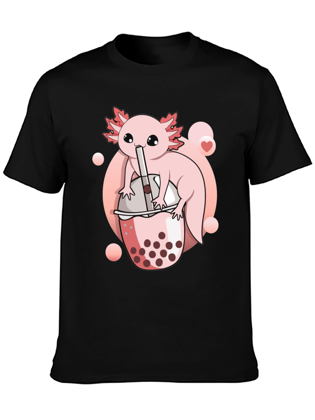 Axolotl Boba Tea Graphic Tee