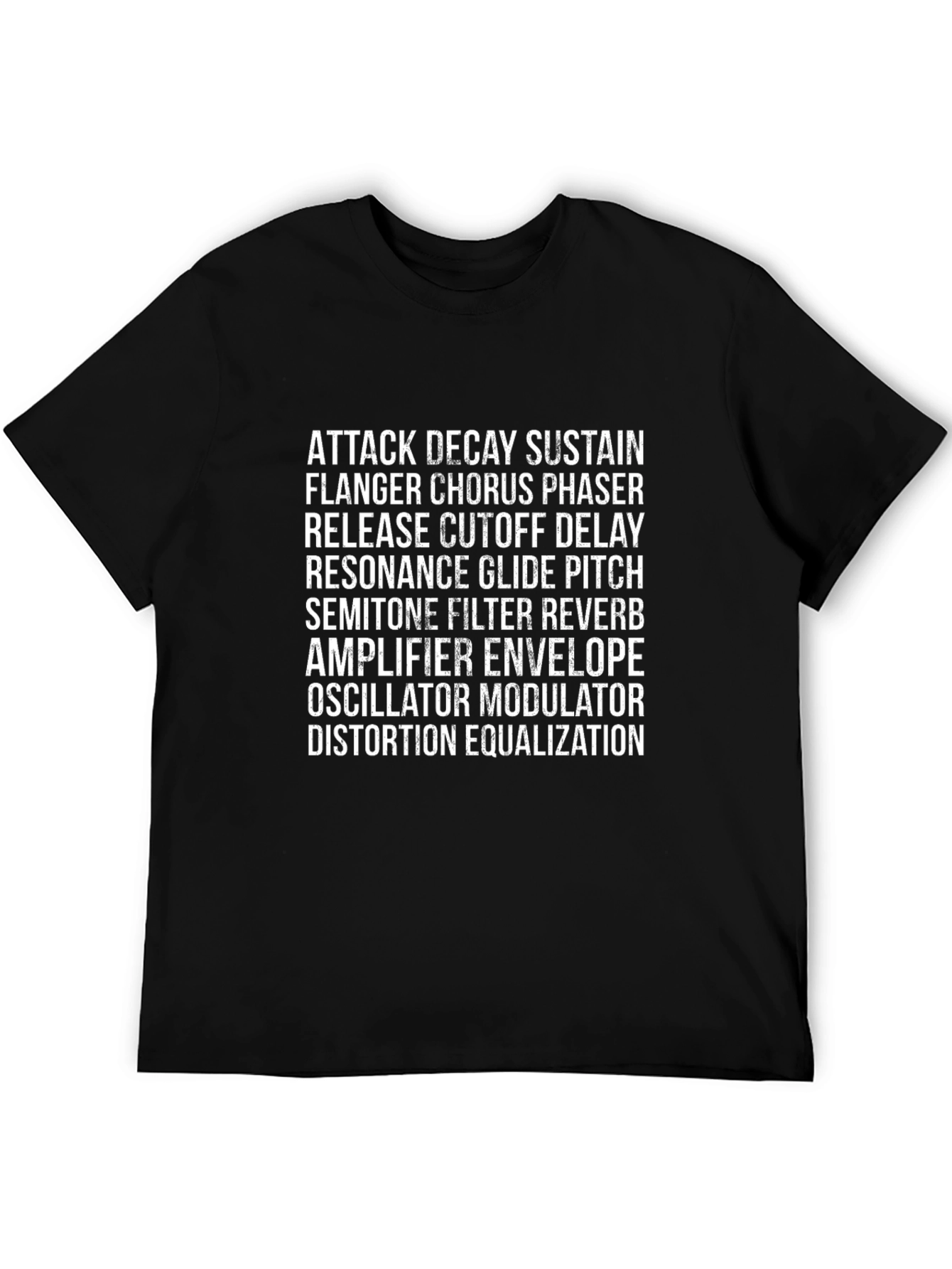 Synthesizer Parameter T-Shirt - Music Producer Tee