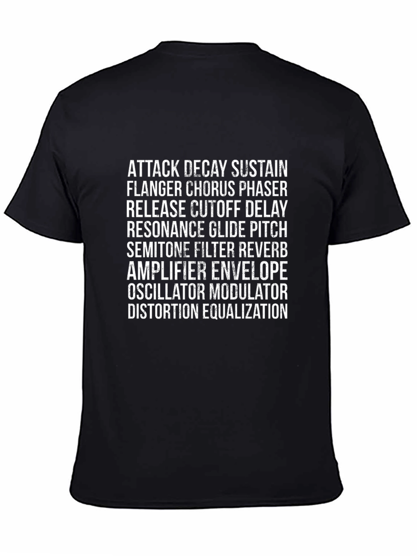 Synthesizer Parameter T-Shirt - Music Producer Tee