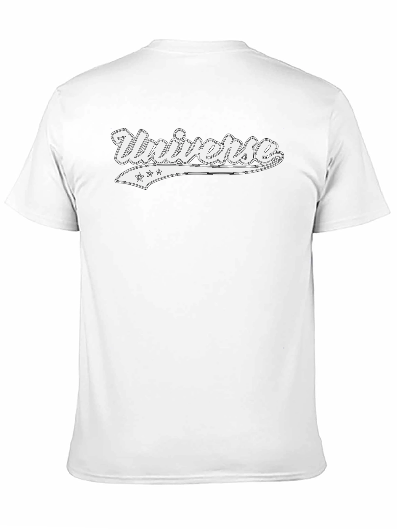 Universe Graphic Black T-Shirt