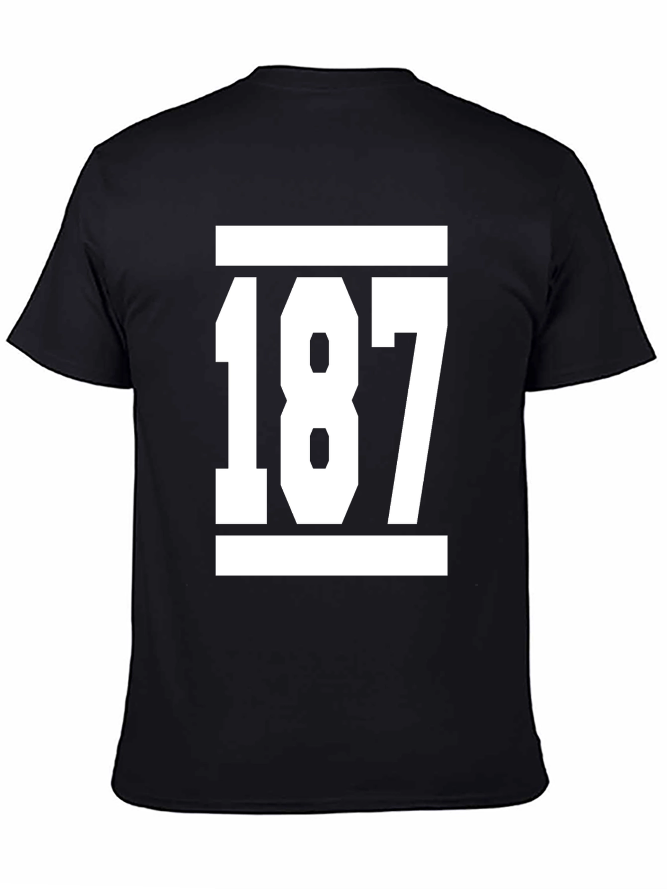 187 Graphic Tee - Black T-Shirt