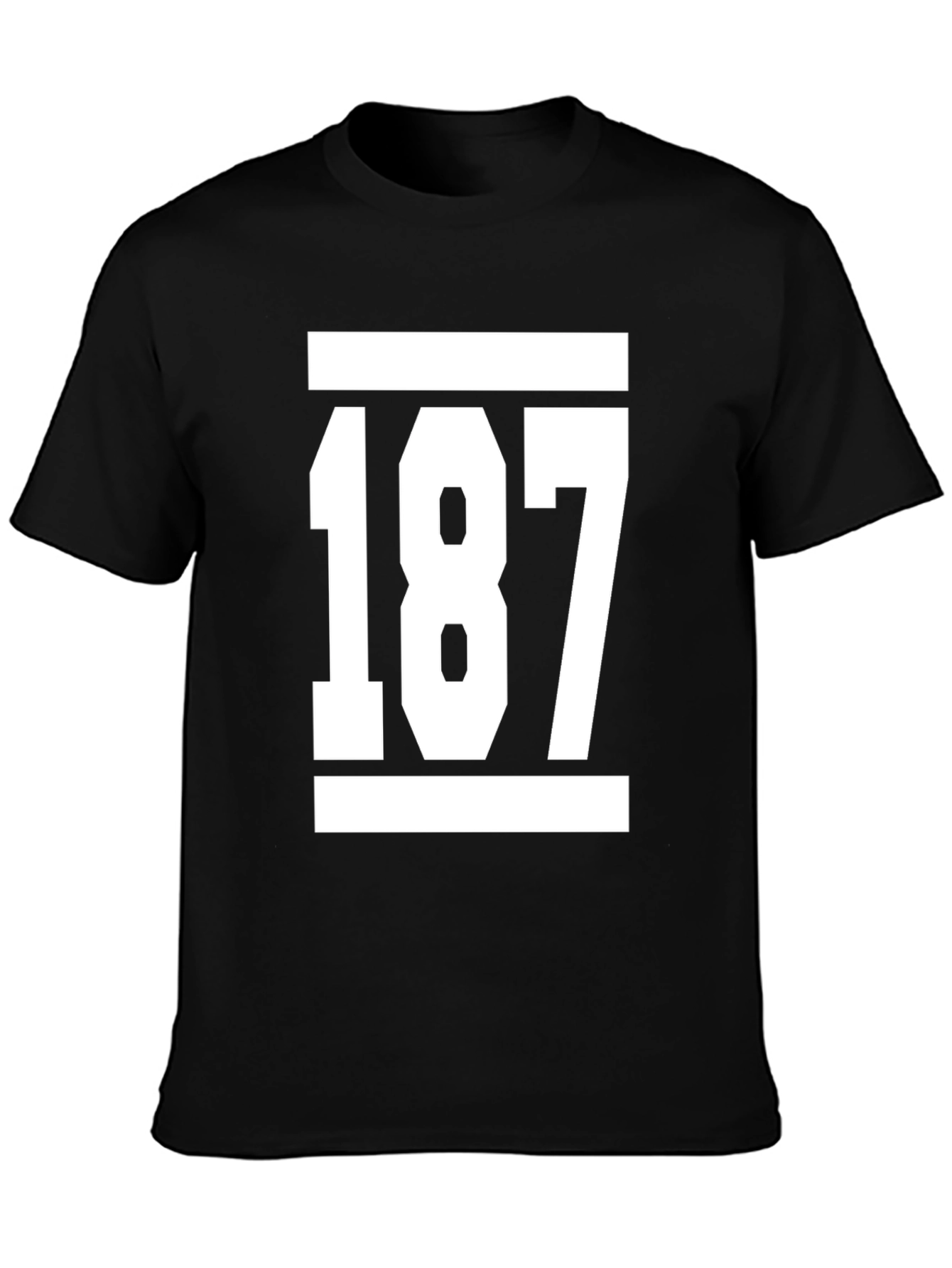 187 Graphic Tee - Black T-Shirt
