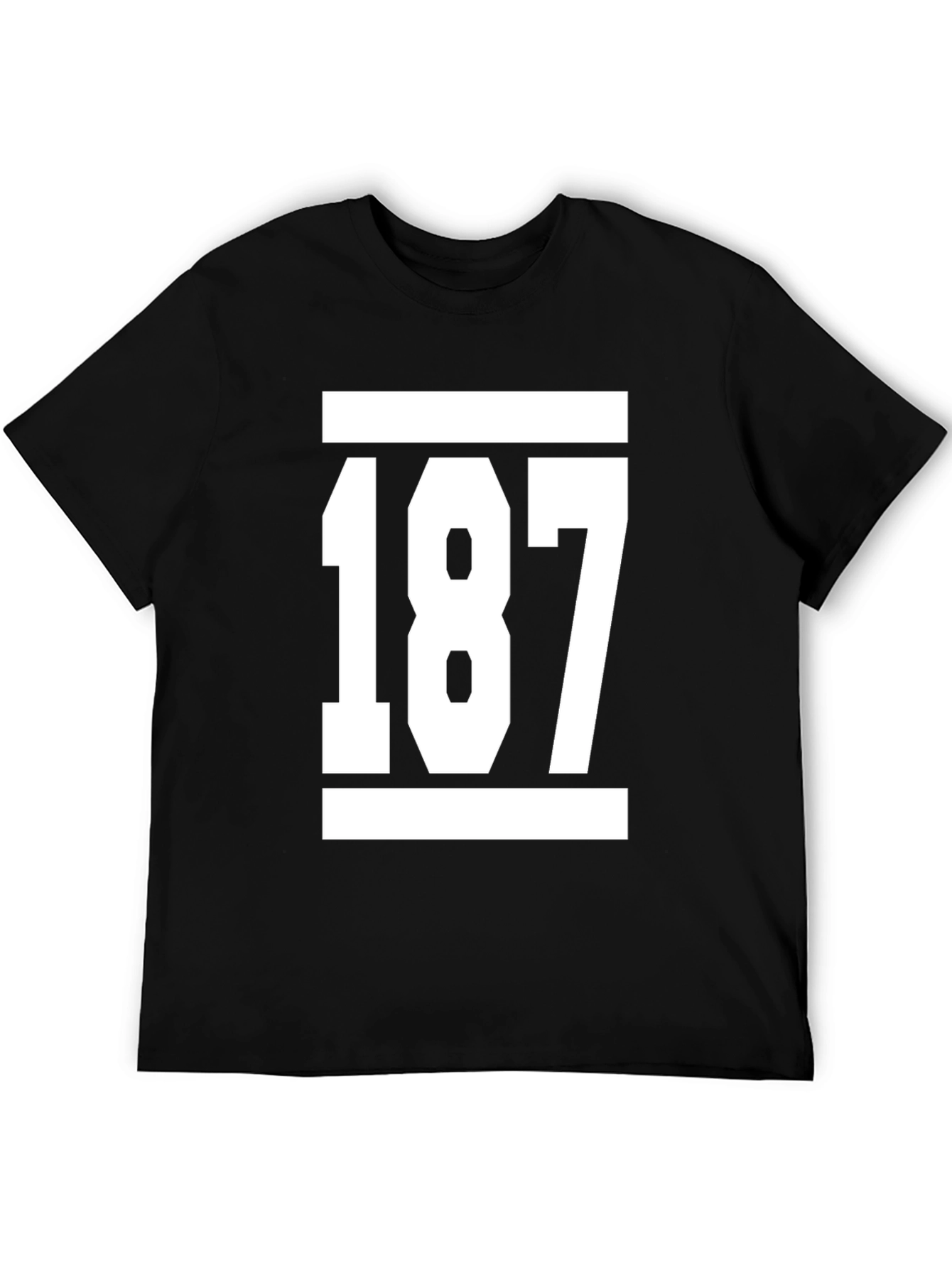 187 Graphic Tee - Black T-Shirt