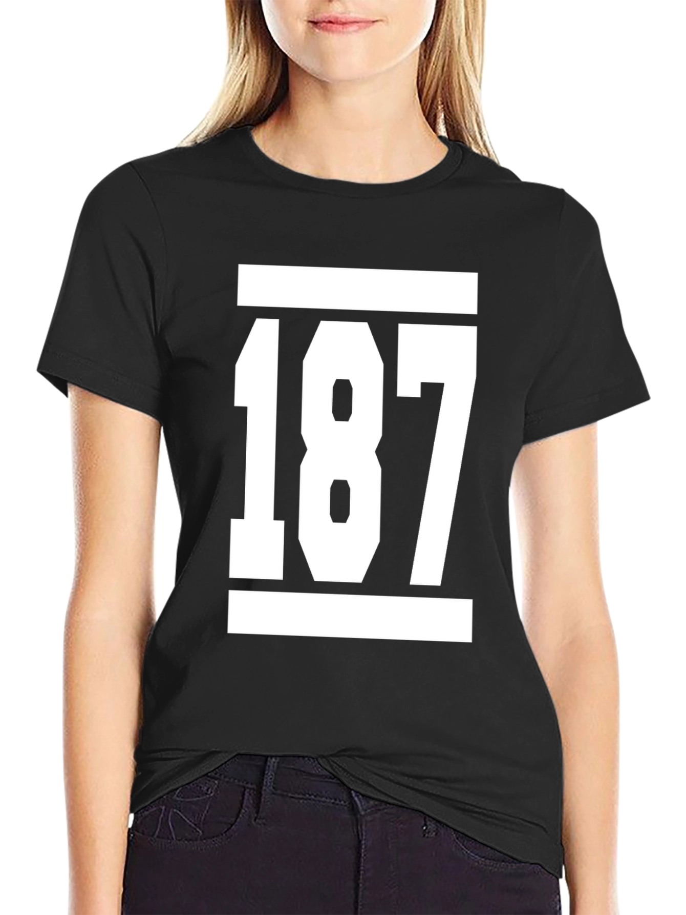 187 Graphic Tee - Black T-Shirt