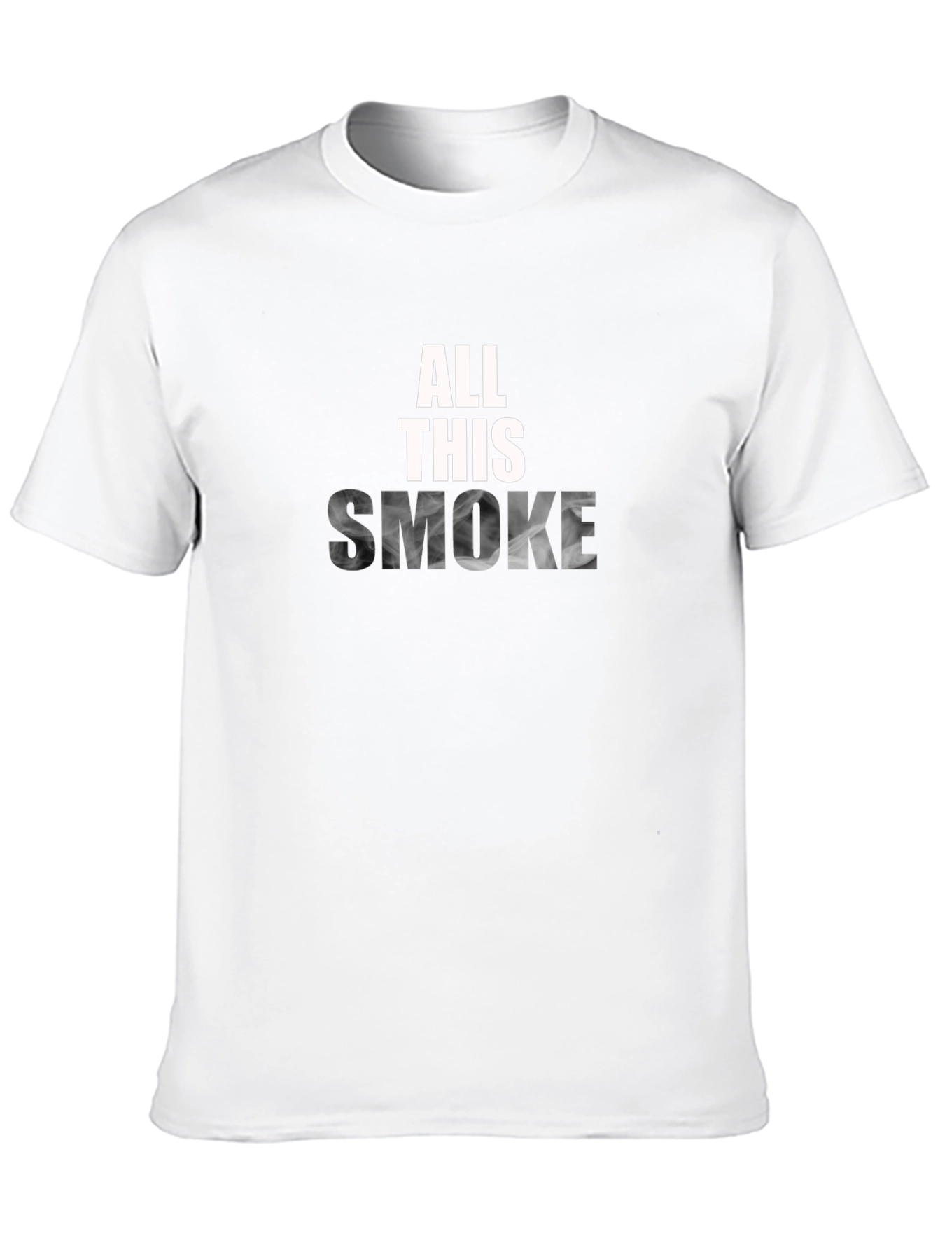 All This Smoke Graphic T-Shirt