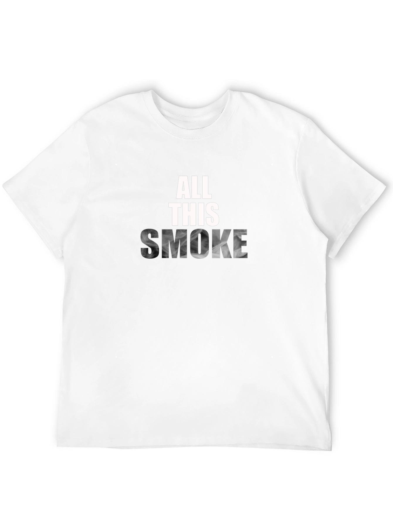 All This Smoke Graphic T-Shirt